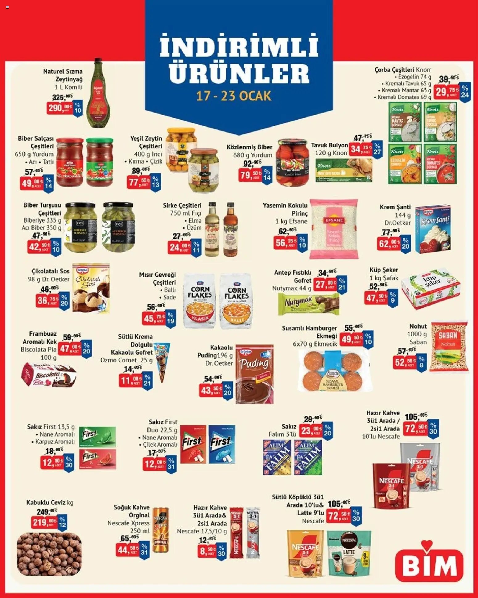 BİM İndirimli Ürünler