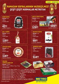 Metro - Ramazan’da Hurma Çeşitleri