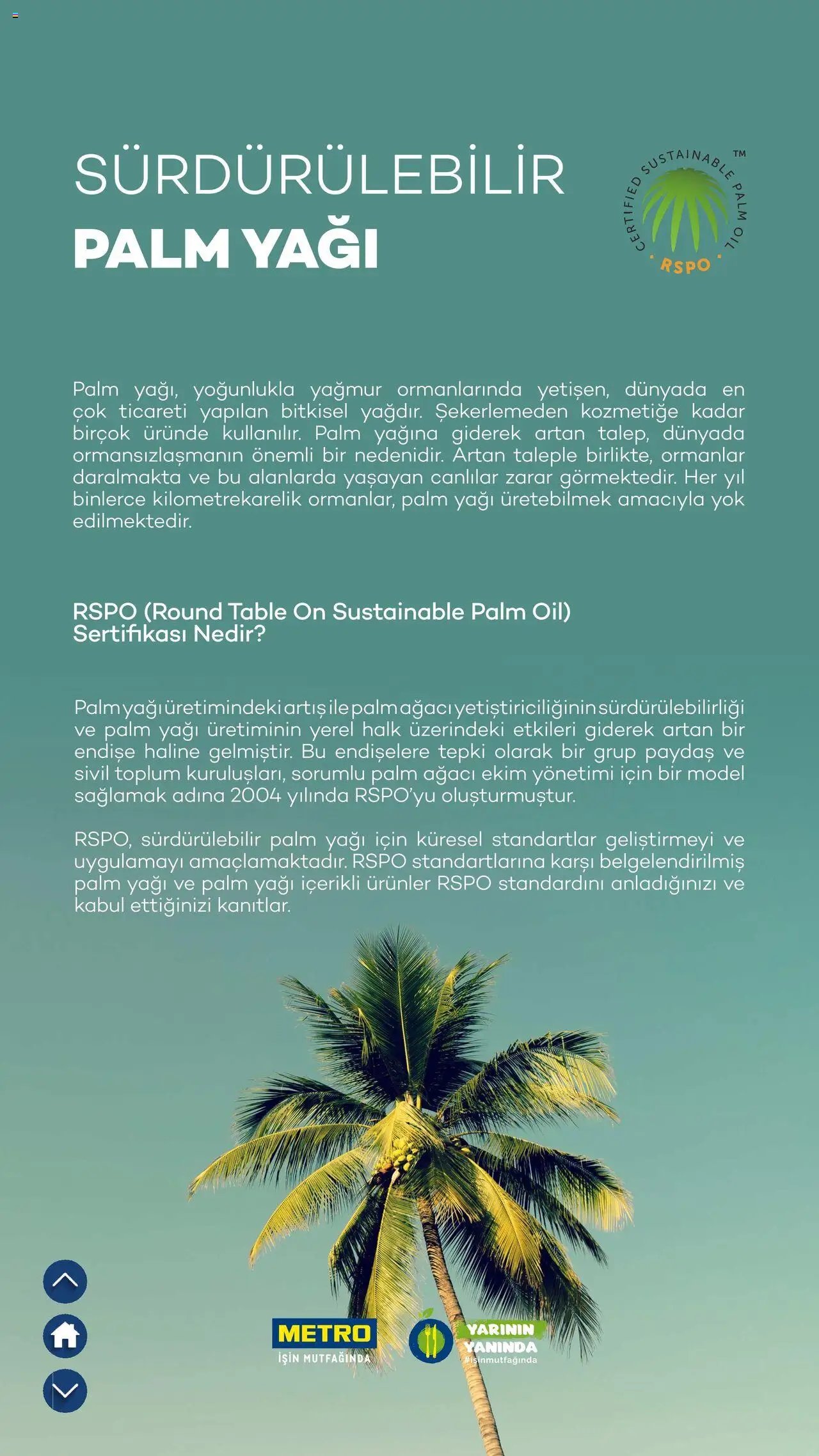 Metro Sürdürülebilir Ürünler Kataloğu