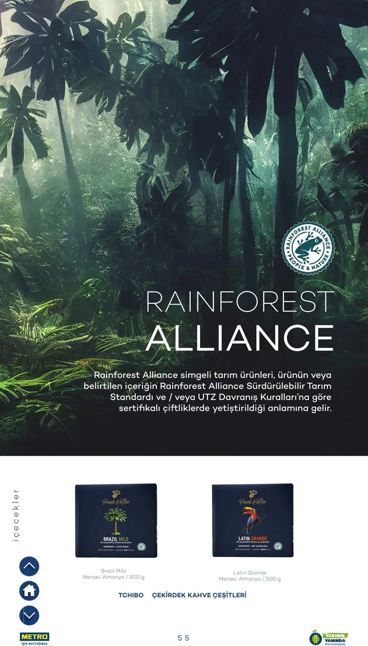 Metro Sürdürülebilir Ürünler Kataloğu