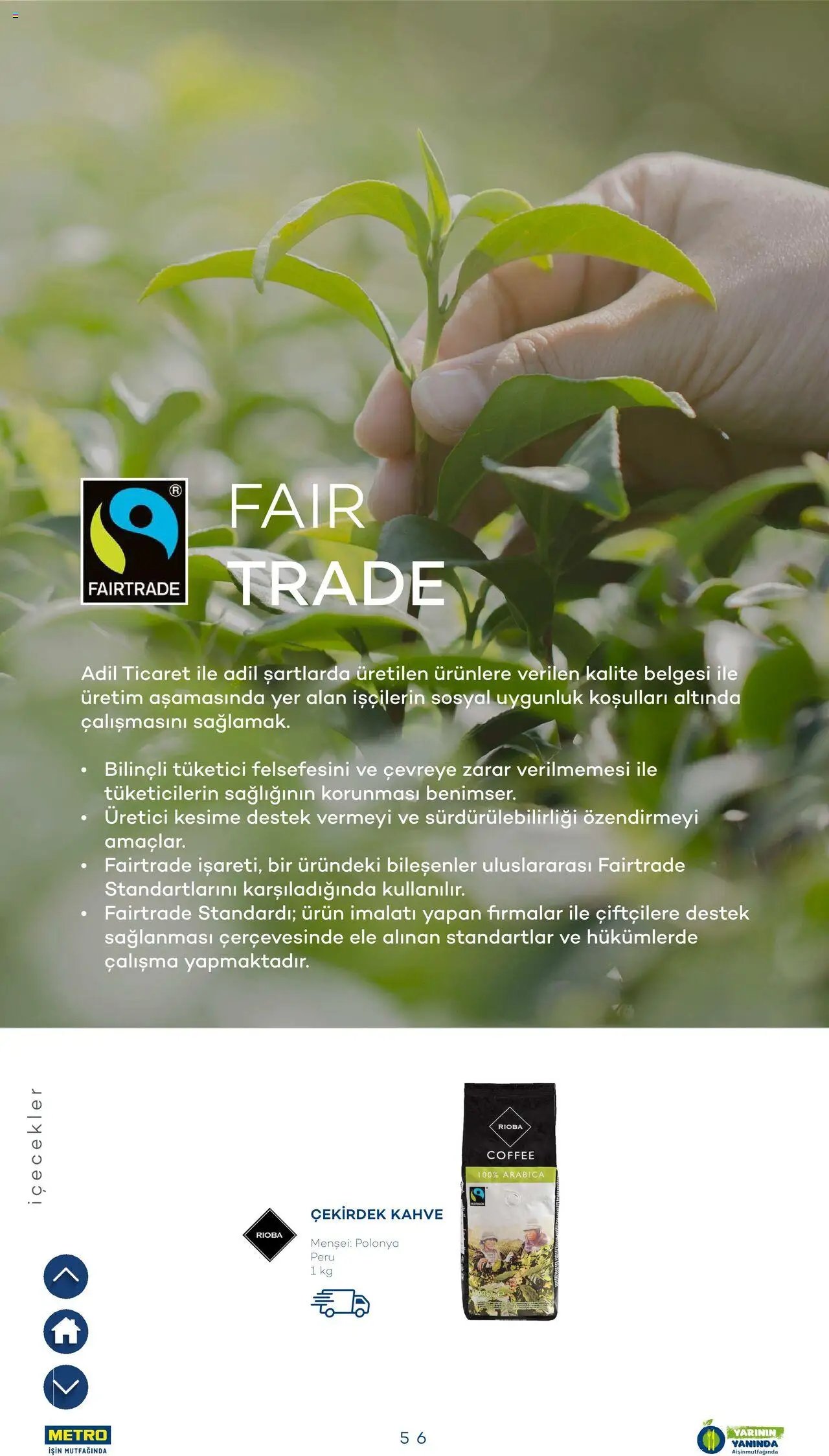 Metro Sürdürülebilir Ürünler Kataloğu