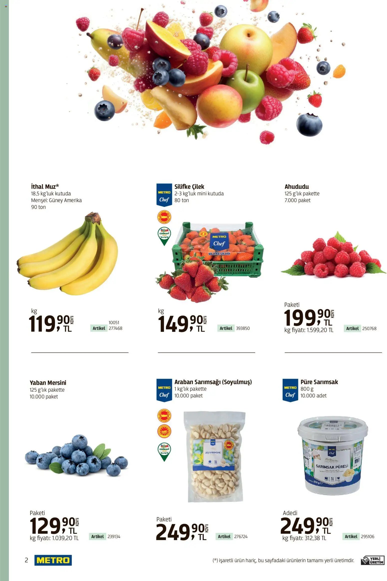 Metro - Kafeler & Pastaneler Kataloğu