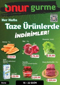 Onur Market Katalog Gurme - Bursa