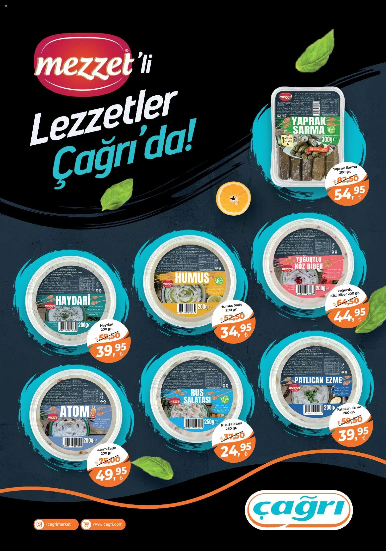 Çağrı Market - Mezzet ile Lezzet Zamanı