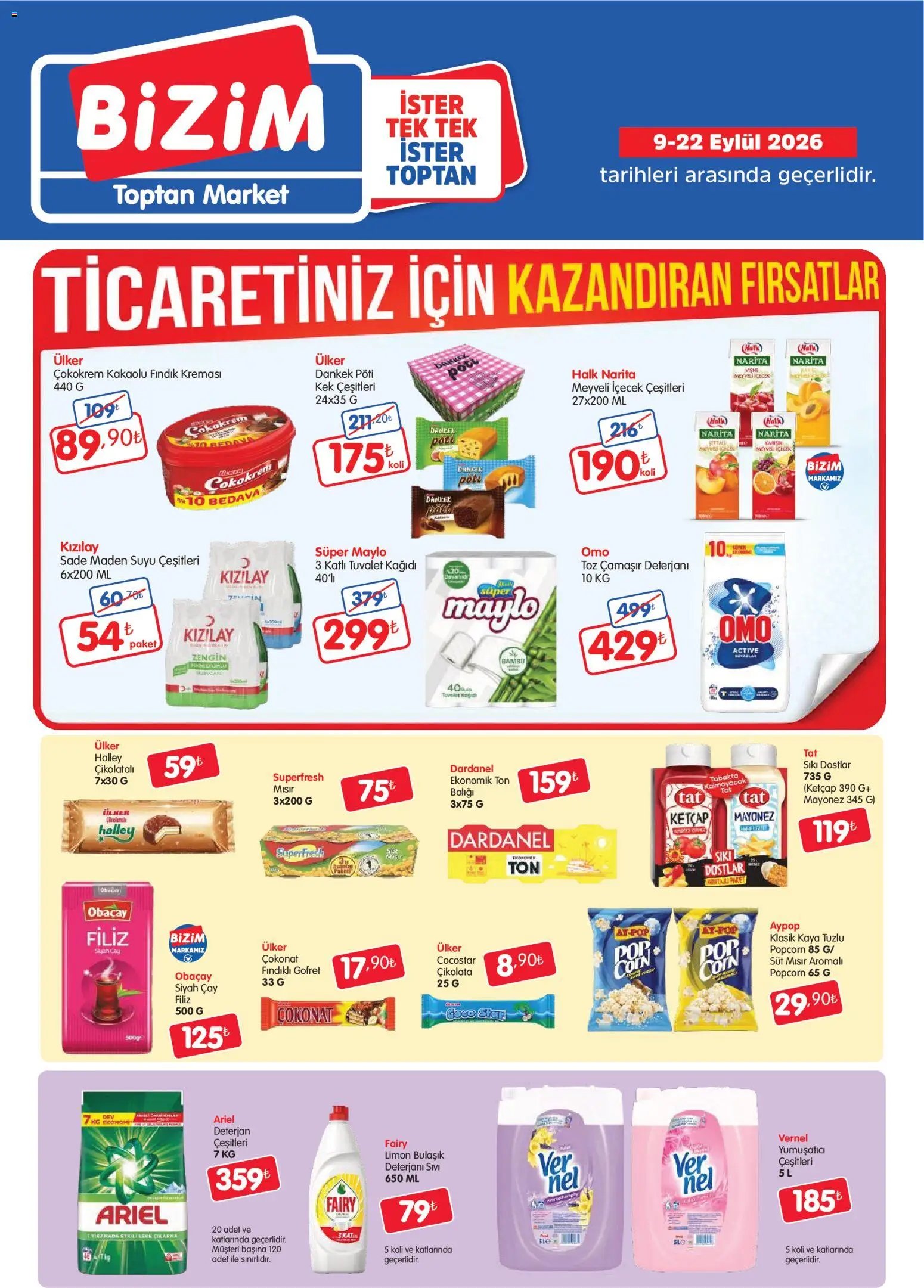 Bizim Toptan - Geleneksel kanal kataloğu