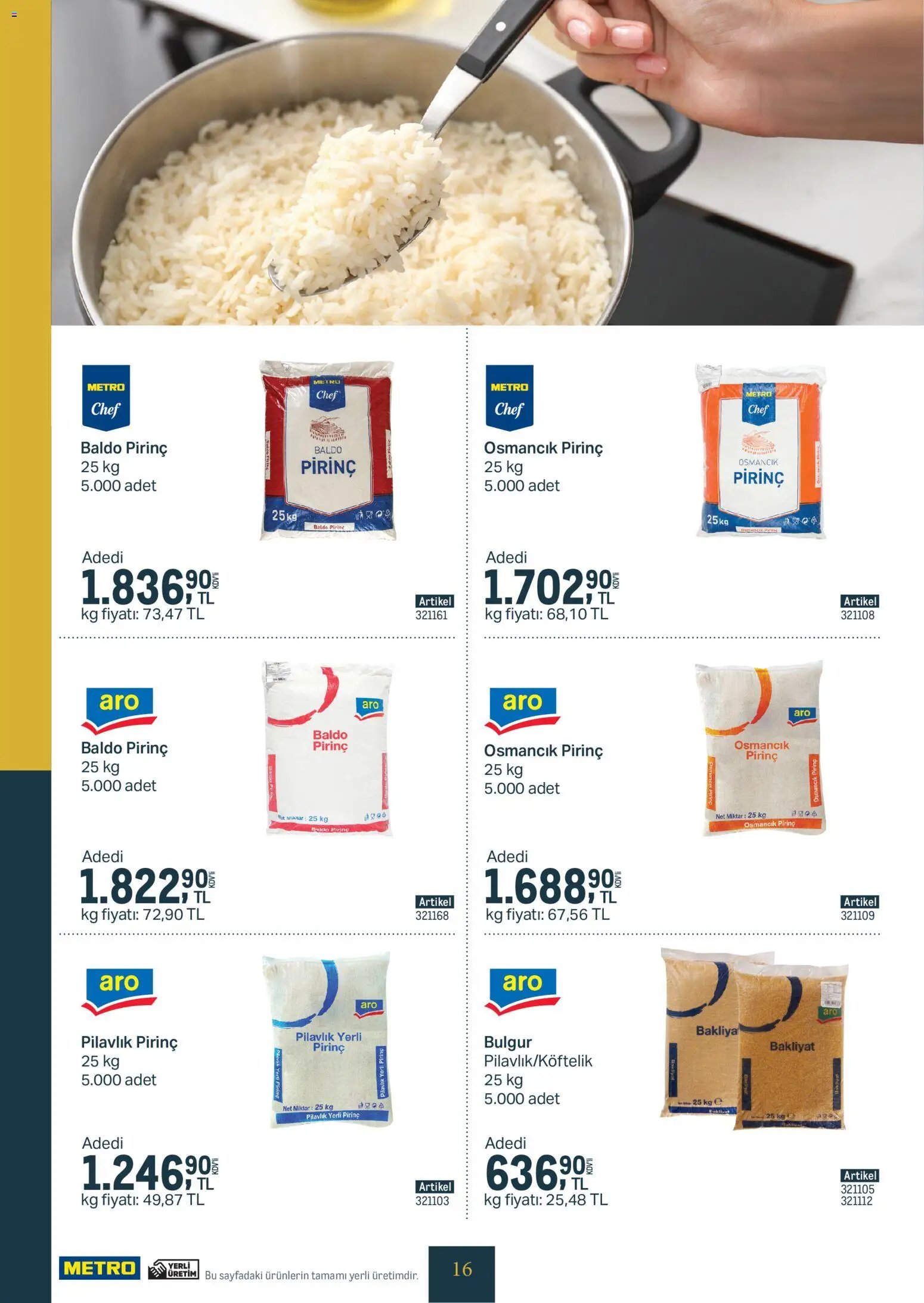 Metro - Kurum ve İşletme Mutfakları