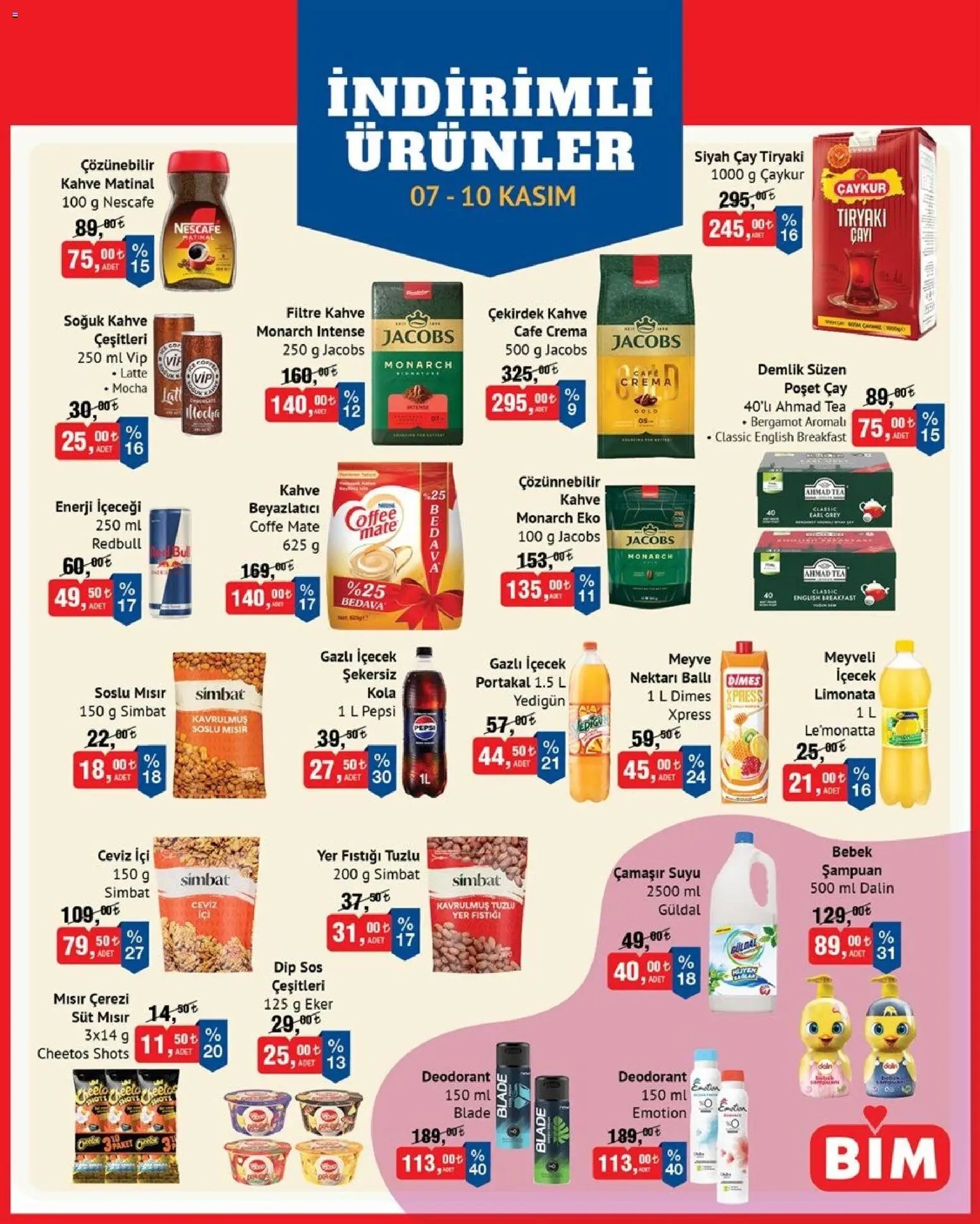 BİM İndirimli Ürünler