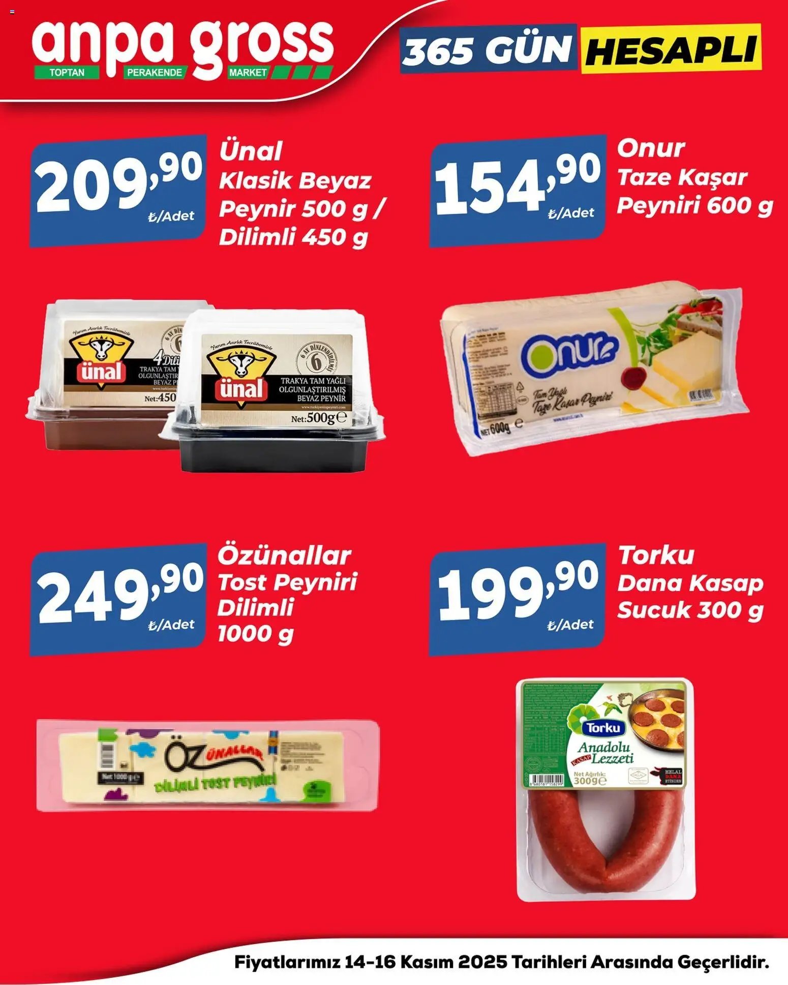 Anpa Gross Hafta Sonu Fırsatları