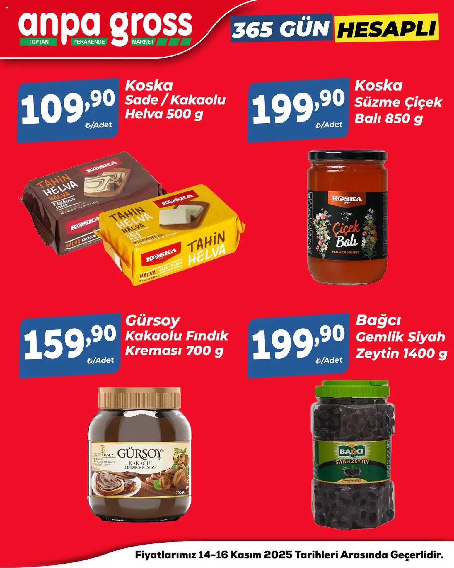 Anpa Gross Hafta Sonu Fırsatları