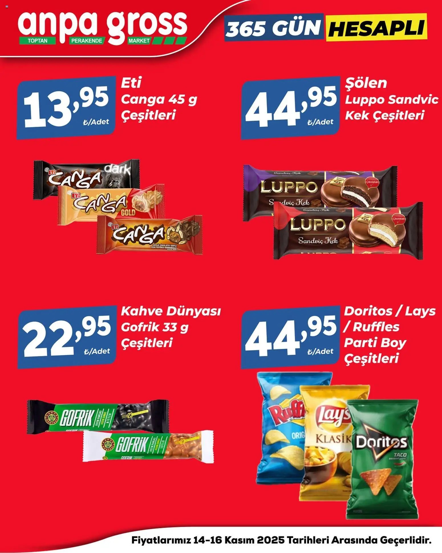 Anpa Gross Hafta Sonu Fırsatları