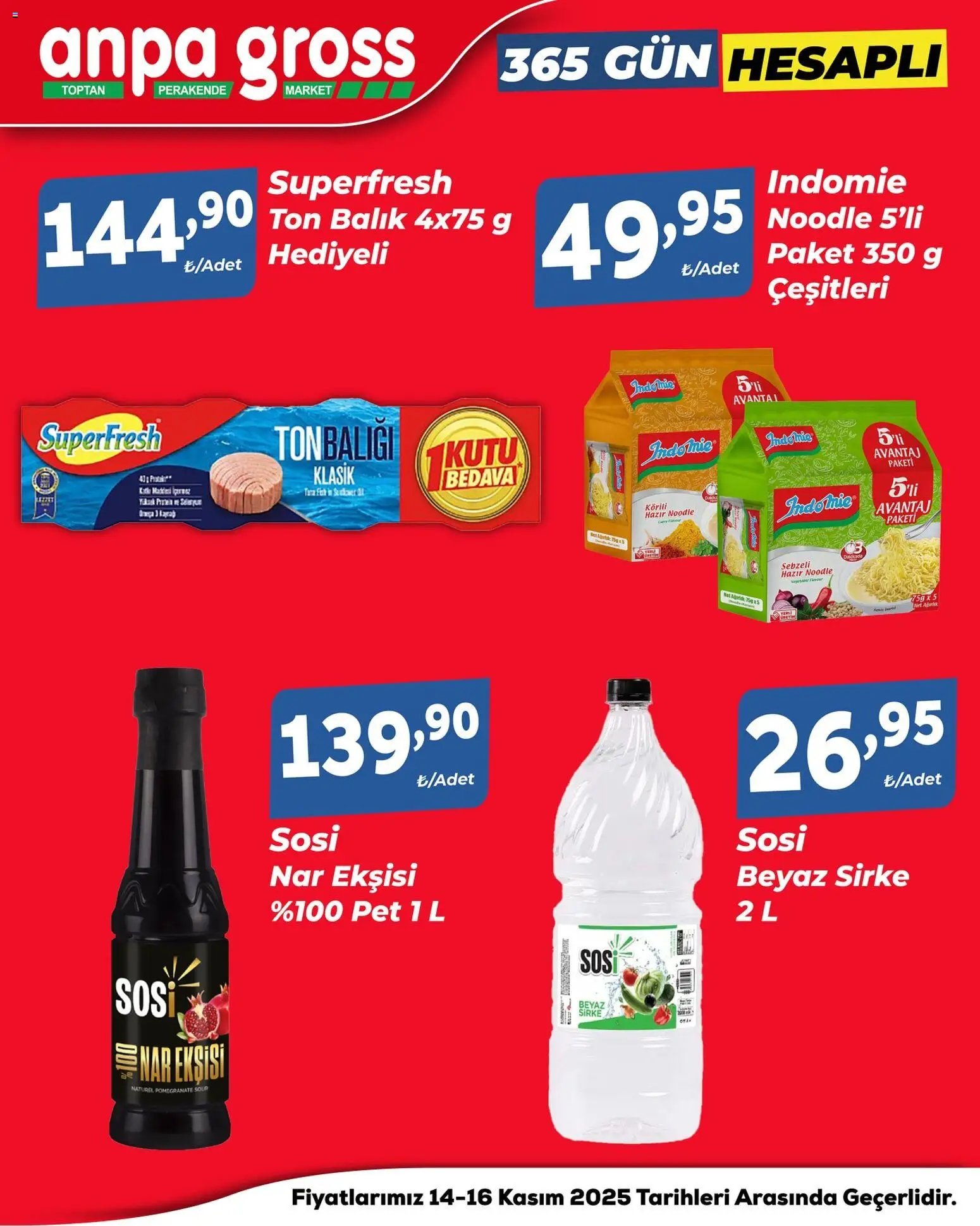 Anpa Gross Hafta Sonu Fırsatları