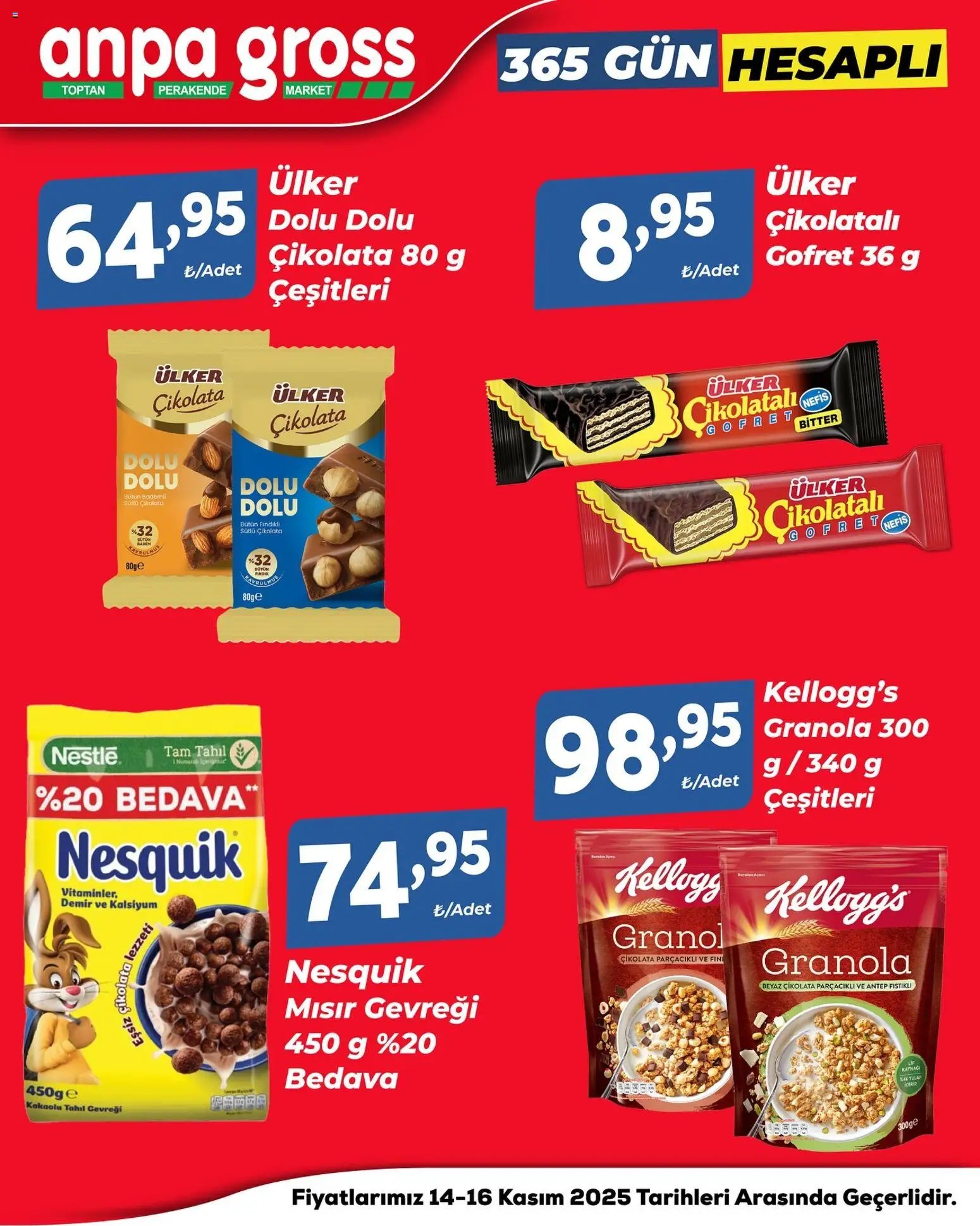 Anpa Gross Hafta Sonu Fırsatları