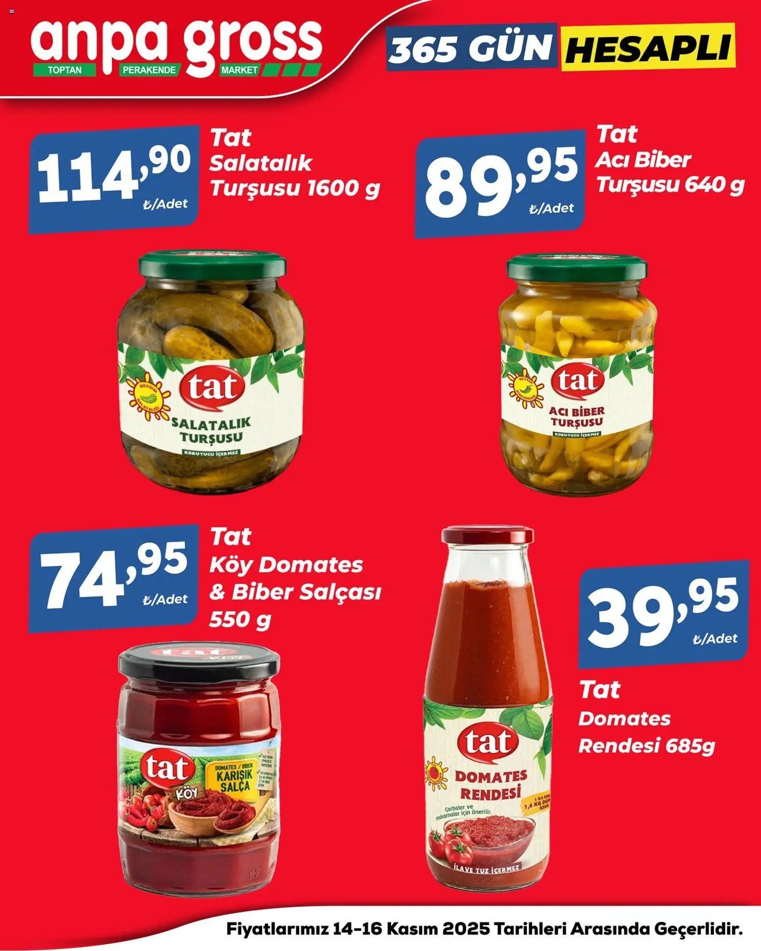 Anpa Gross Hafta Sonu Fırsatları