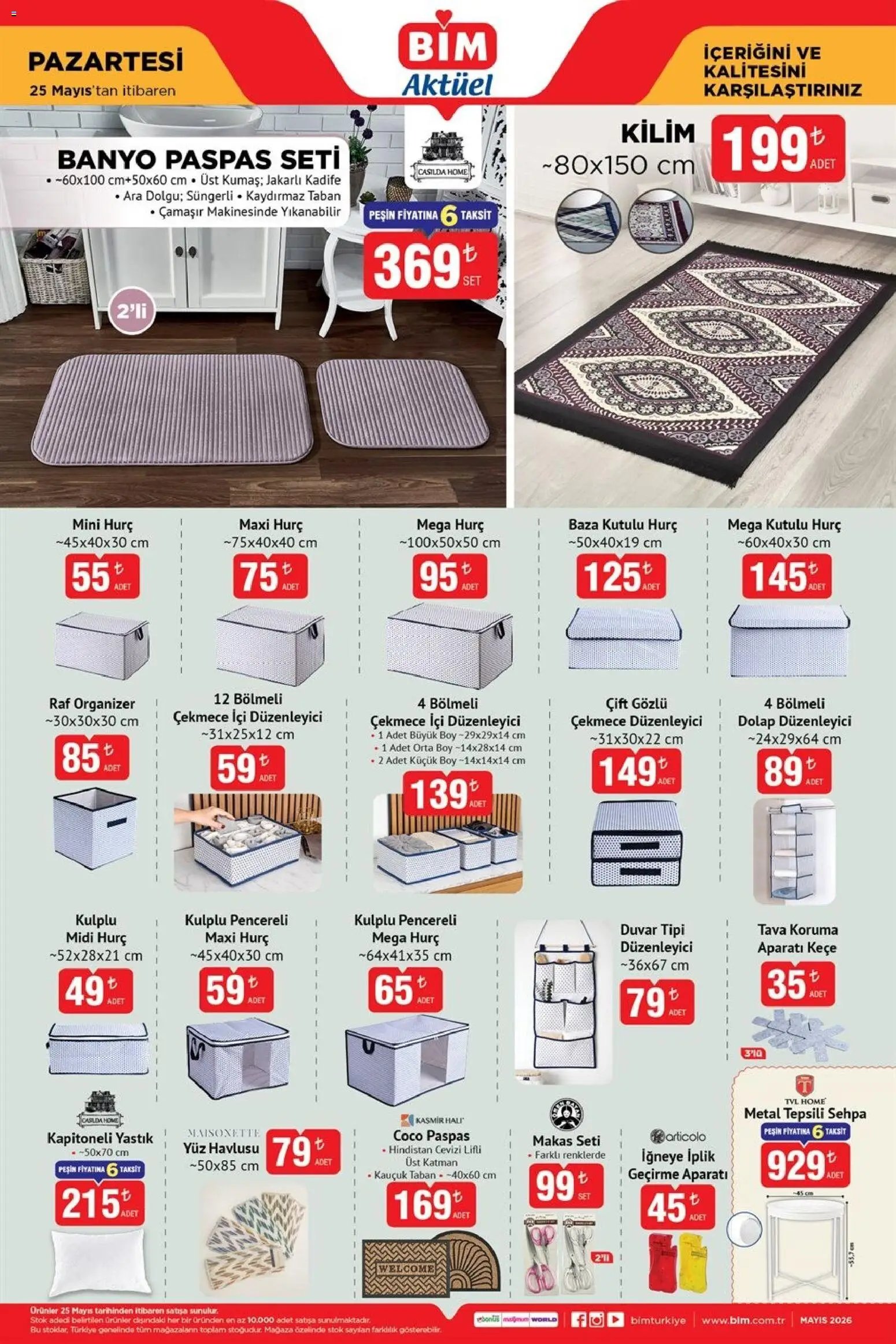 BİM - Katalog Pazartesi