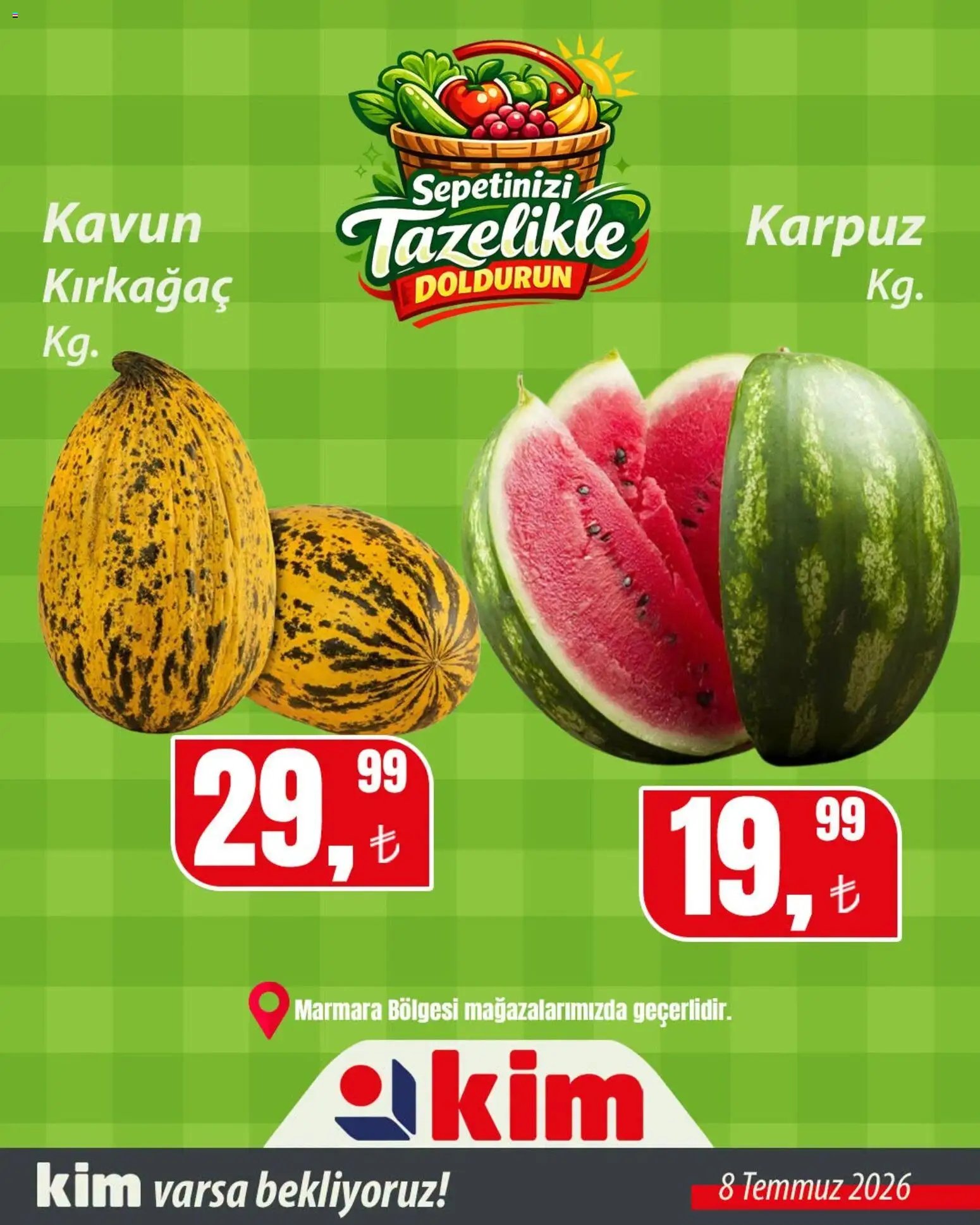 Kim Market - Sebze ve meyve
