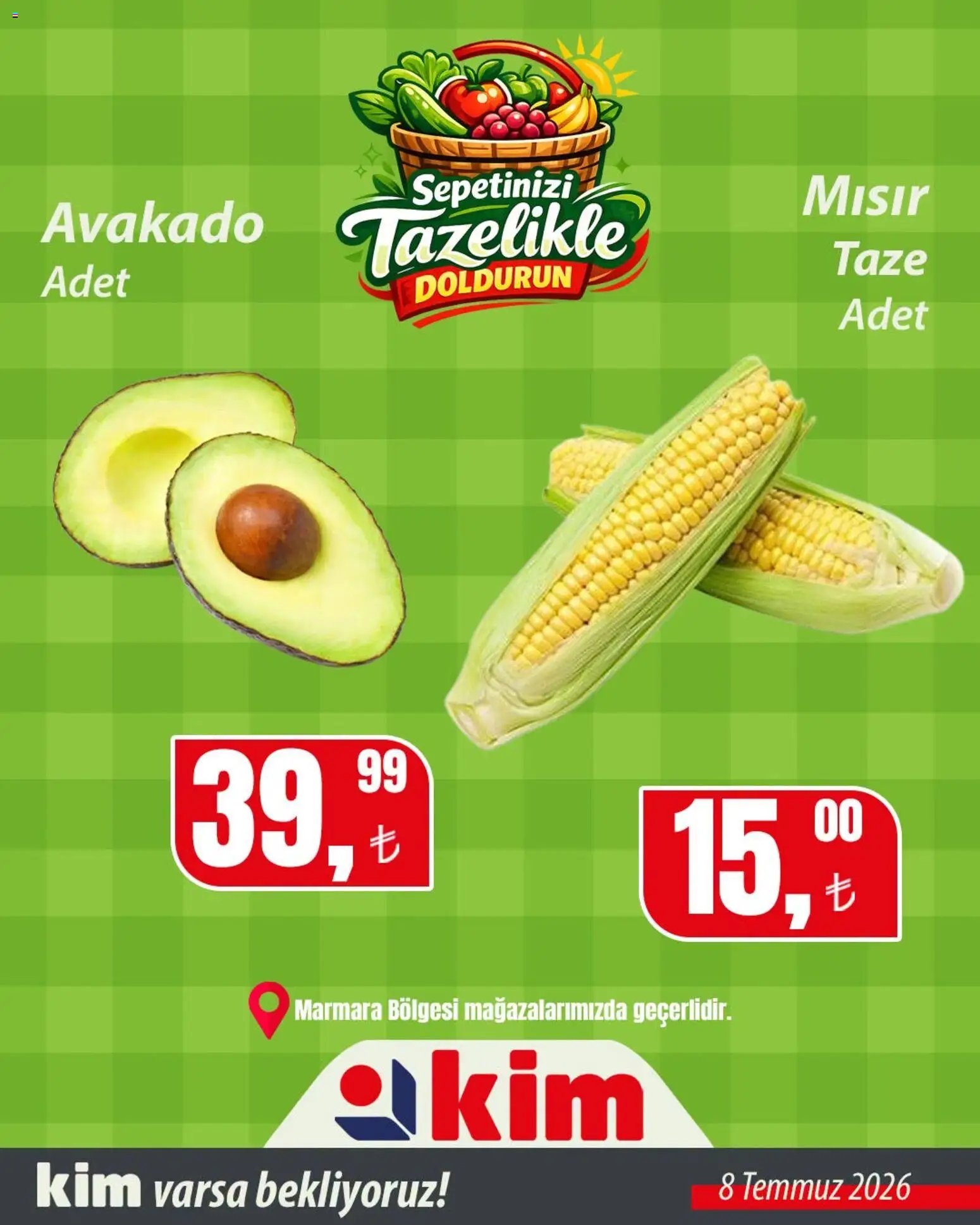Kim Market - Sebze ve meyve