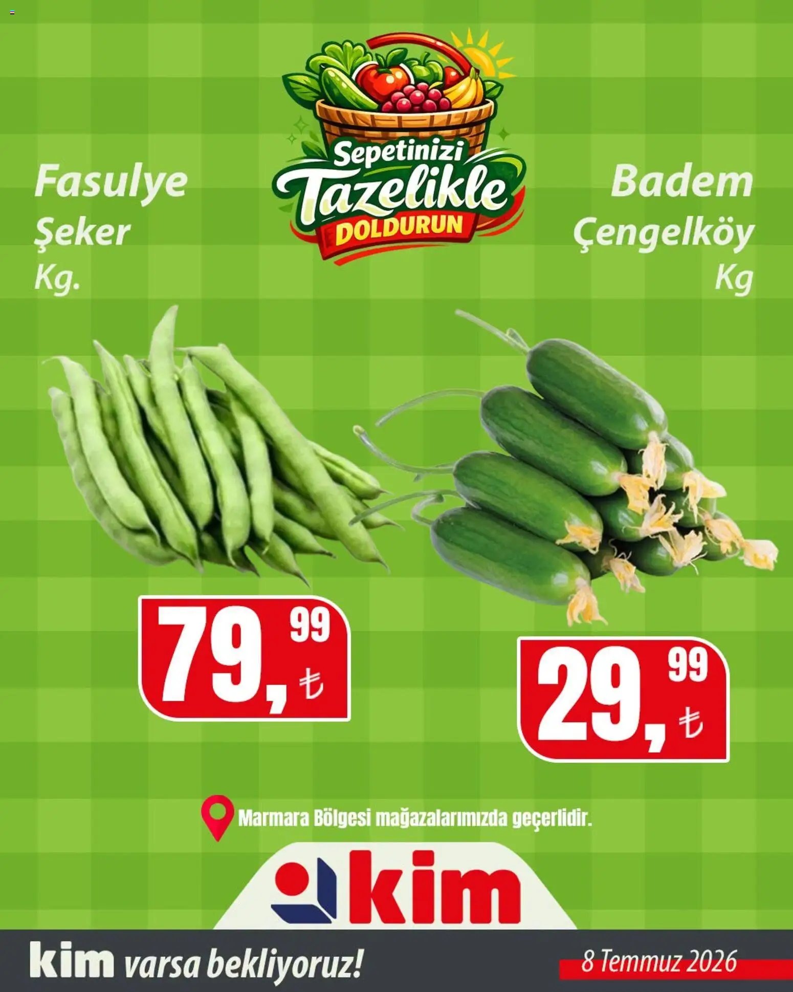 Kim Market - Sebze ve meyve