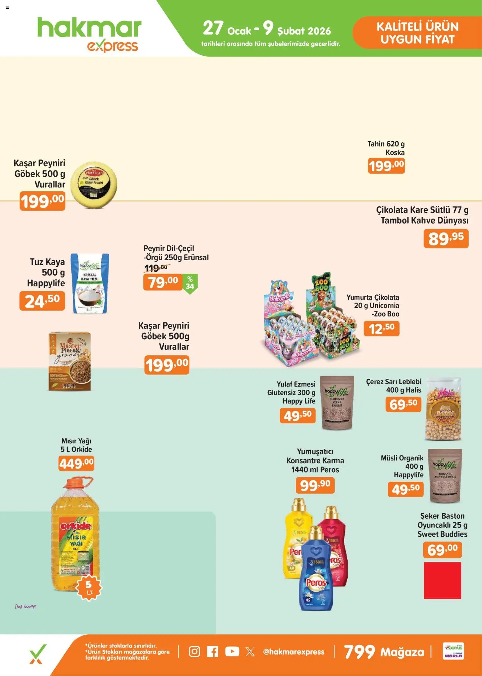 Hakmar Express Salı Aktüel Ürünler