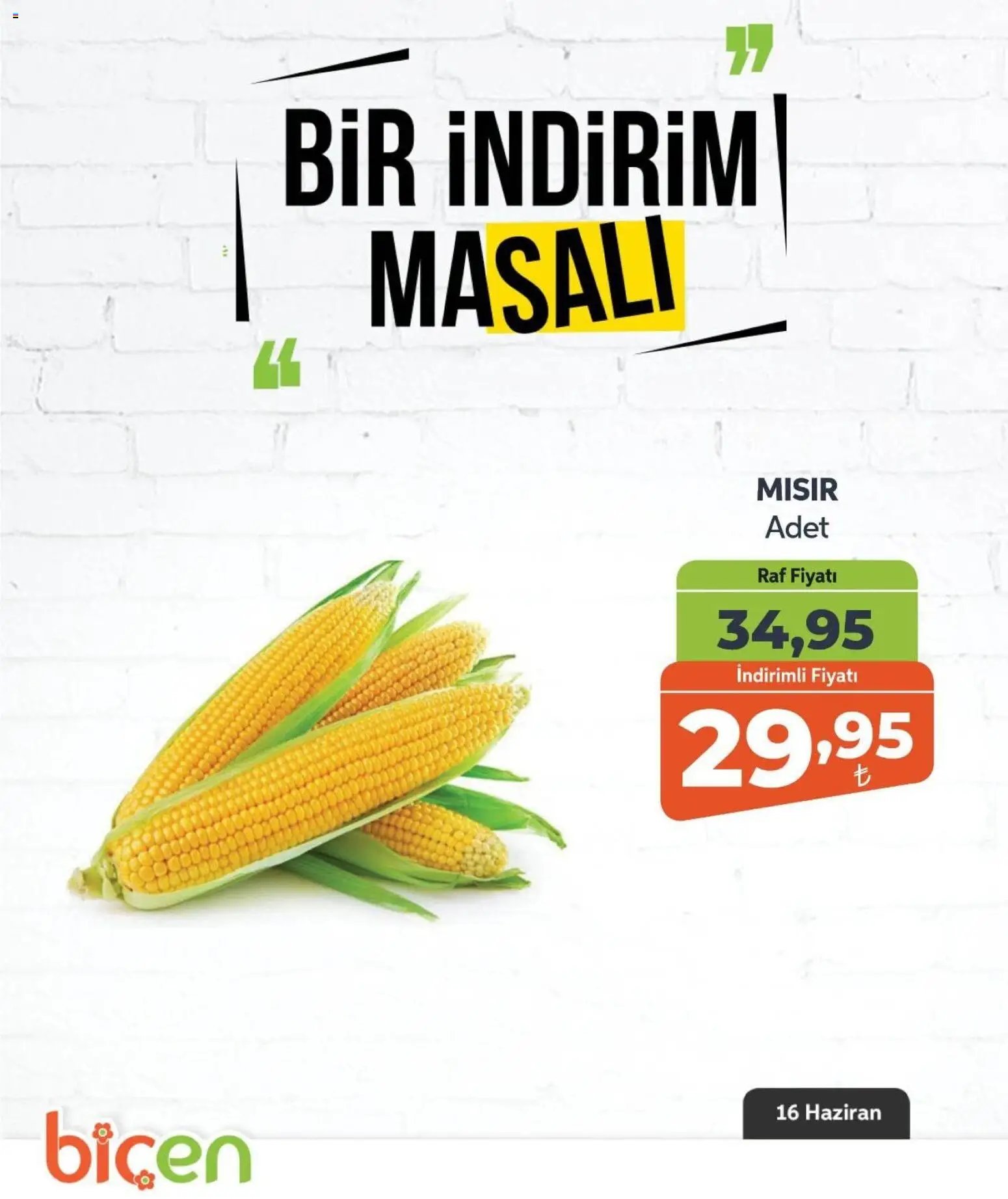 Biçen Market - Bir İndirim MaSalı - sebze