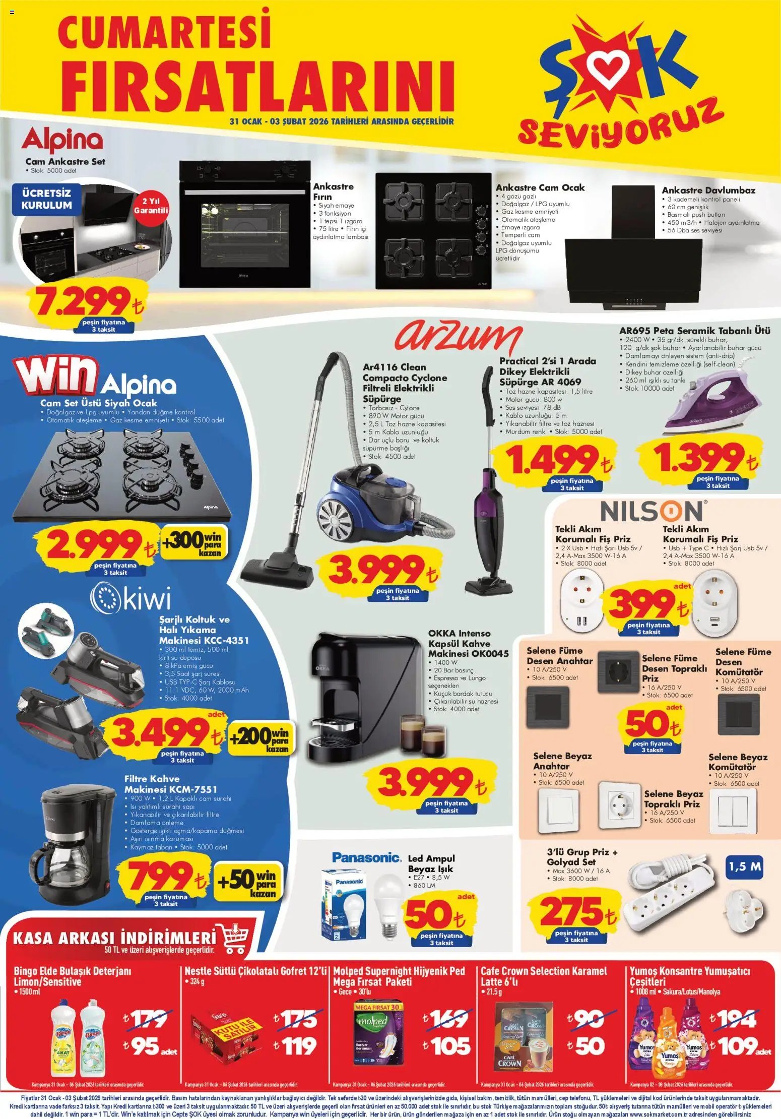 Şok Market Hafta sonu fırsatları