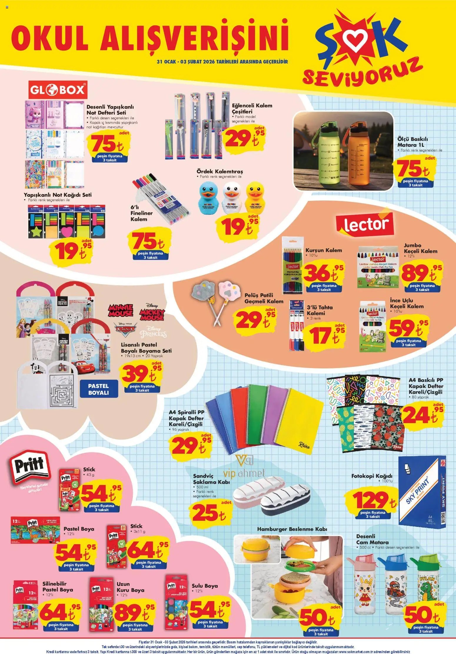 Şok Market Hafta sonu fırsatları