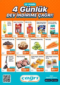 Çağrı Market - 4 Günlük Dev İndirim Kataloğu