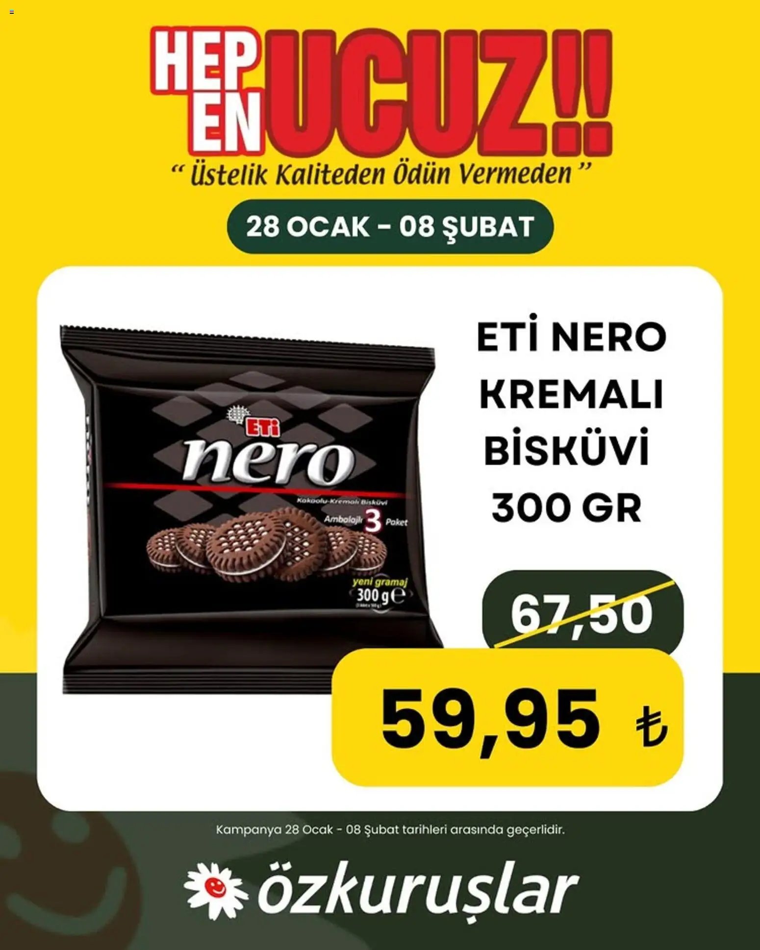 Özkuruşlar İndirim