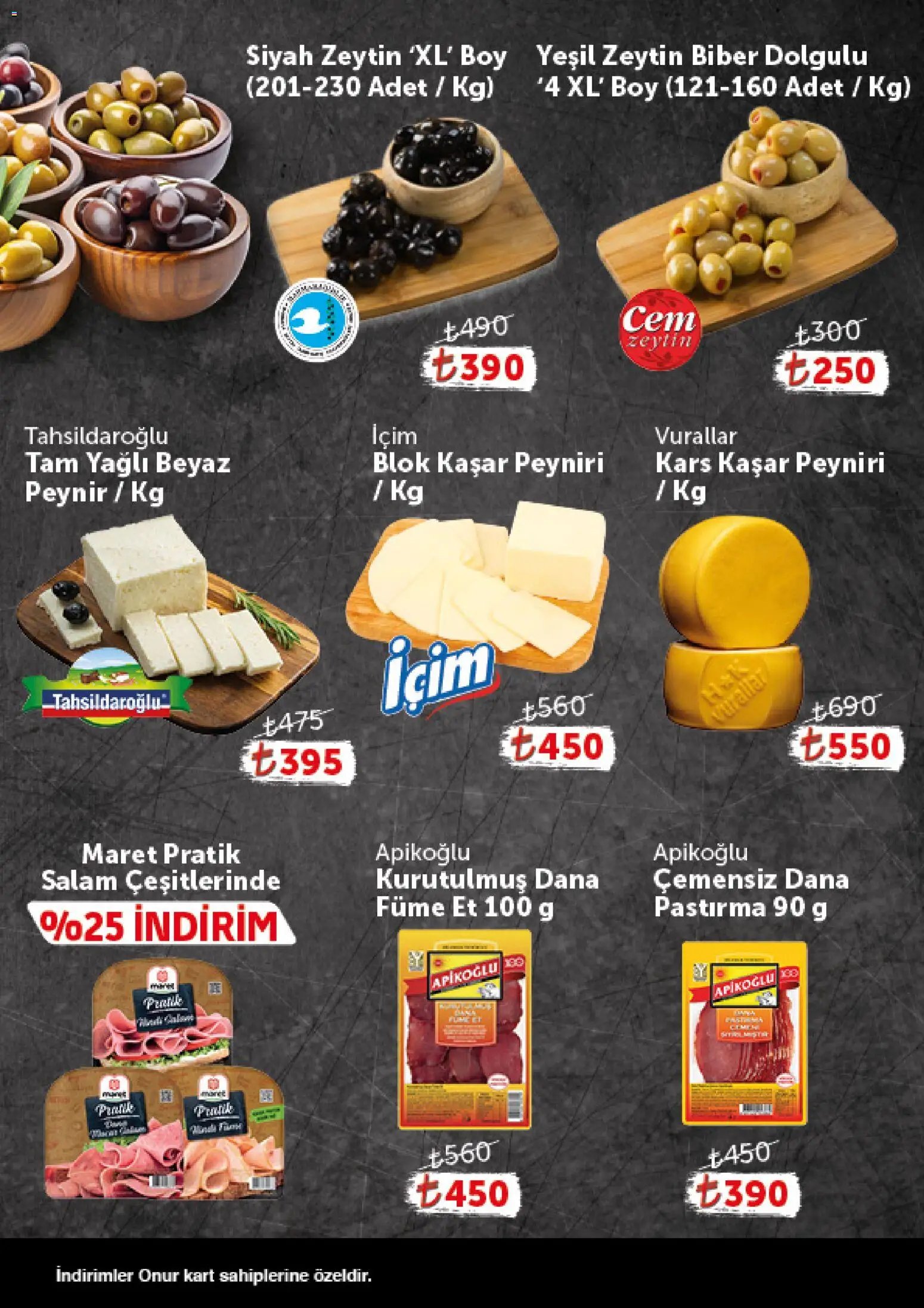 Onur Market - Katalog Gurme