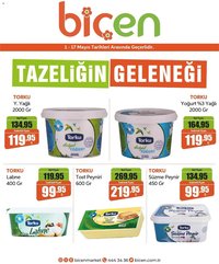 Biçen Market - Tazeliğin 34 Yıllık Geleneği