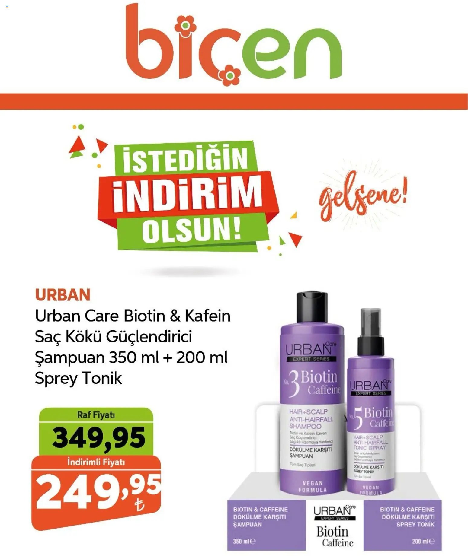 Biçen Market İndirim Urban Care