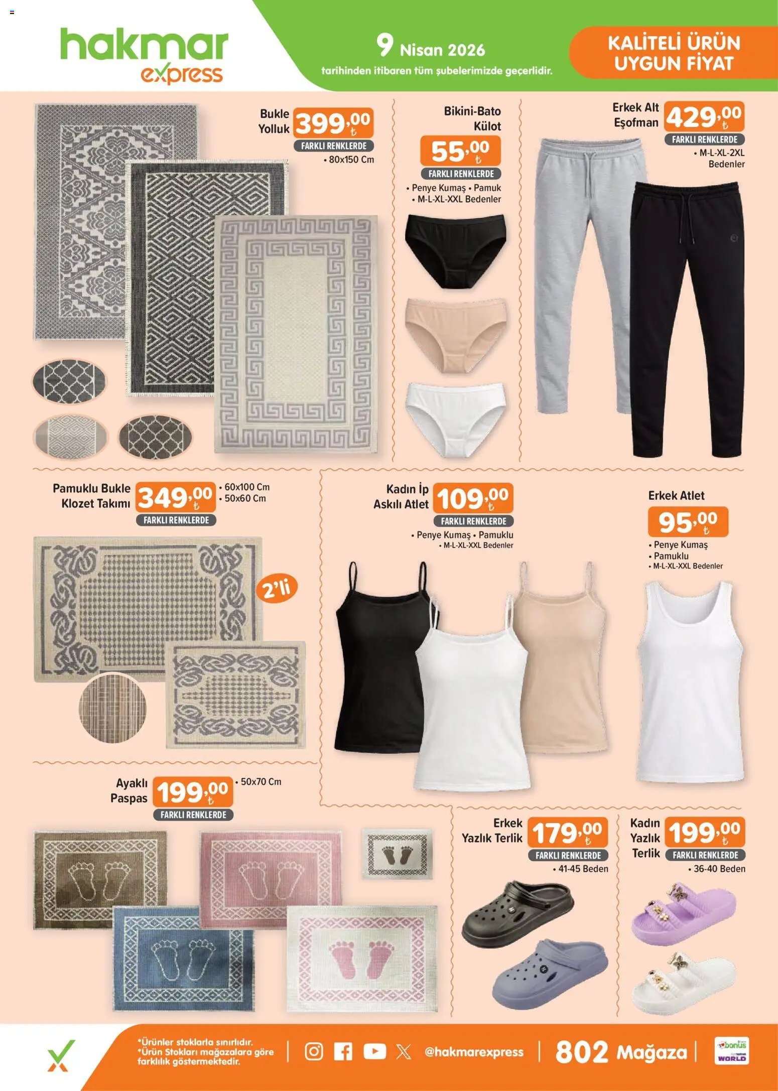 Hakmar Express - Perşembe Aktüel Ürünler