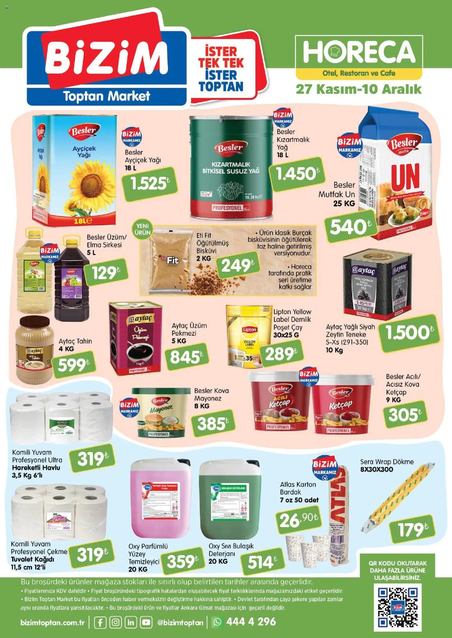 Bizim Toptan - Horeca kataloğu