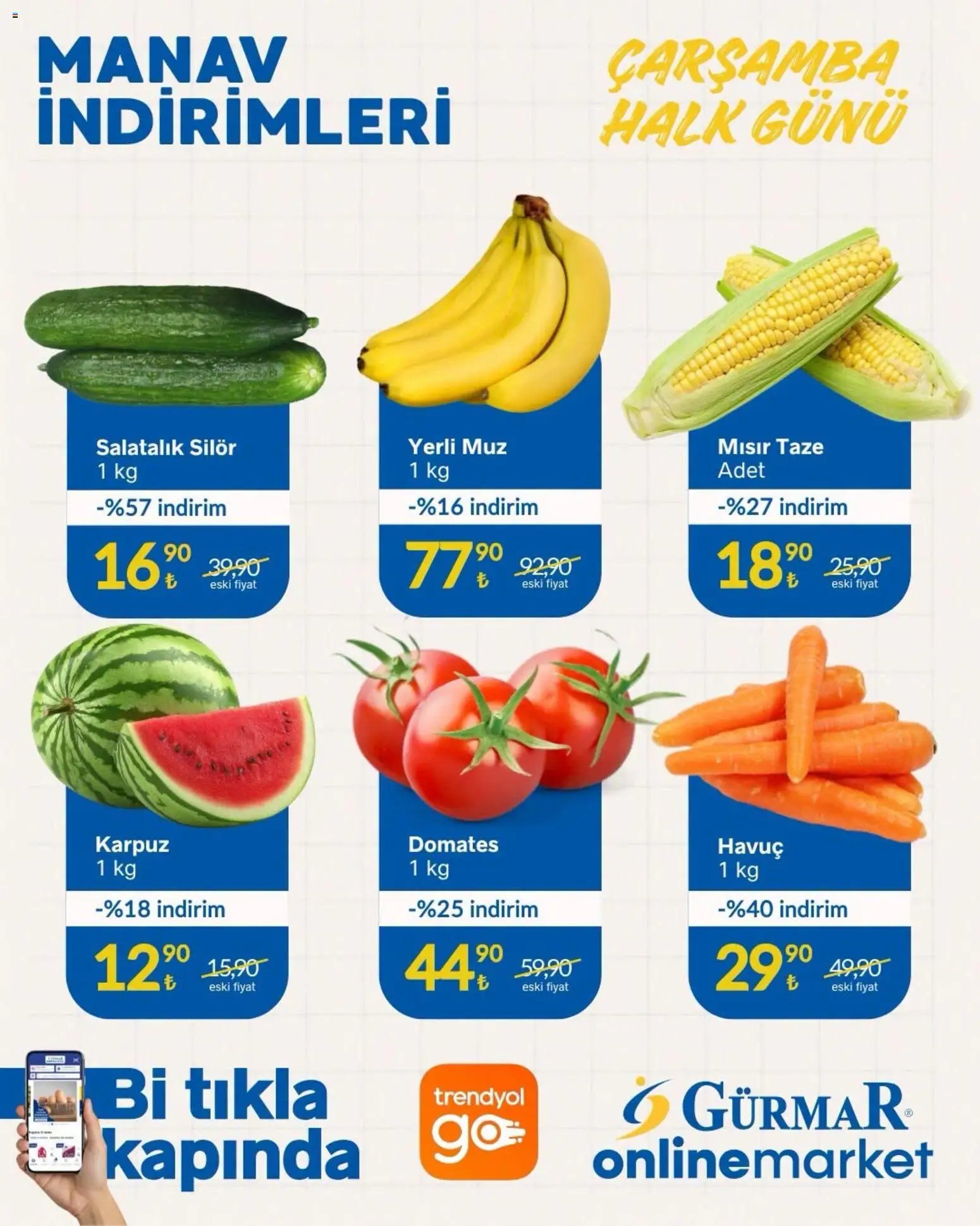Gürmar - Manav İndirimleri