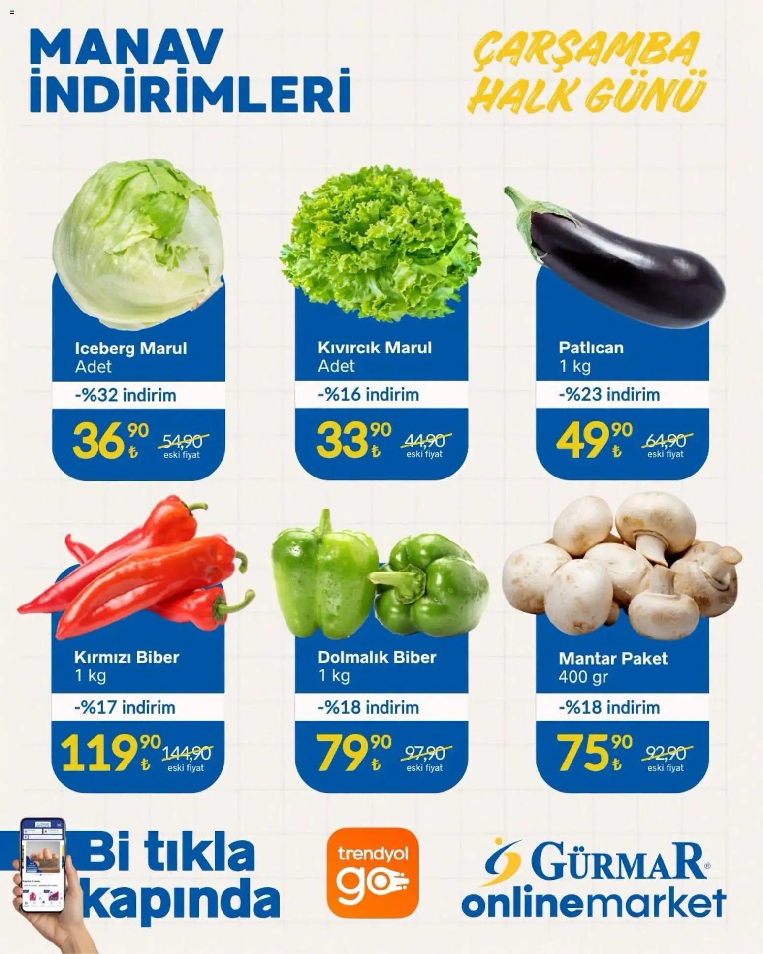 Gürmar - Manav İndirimleri