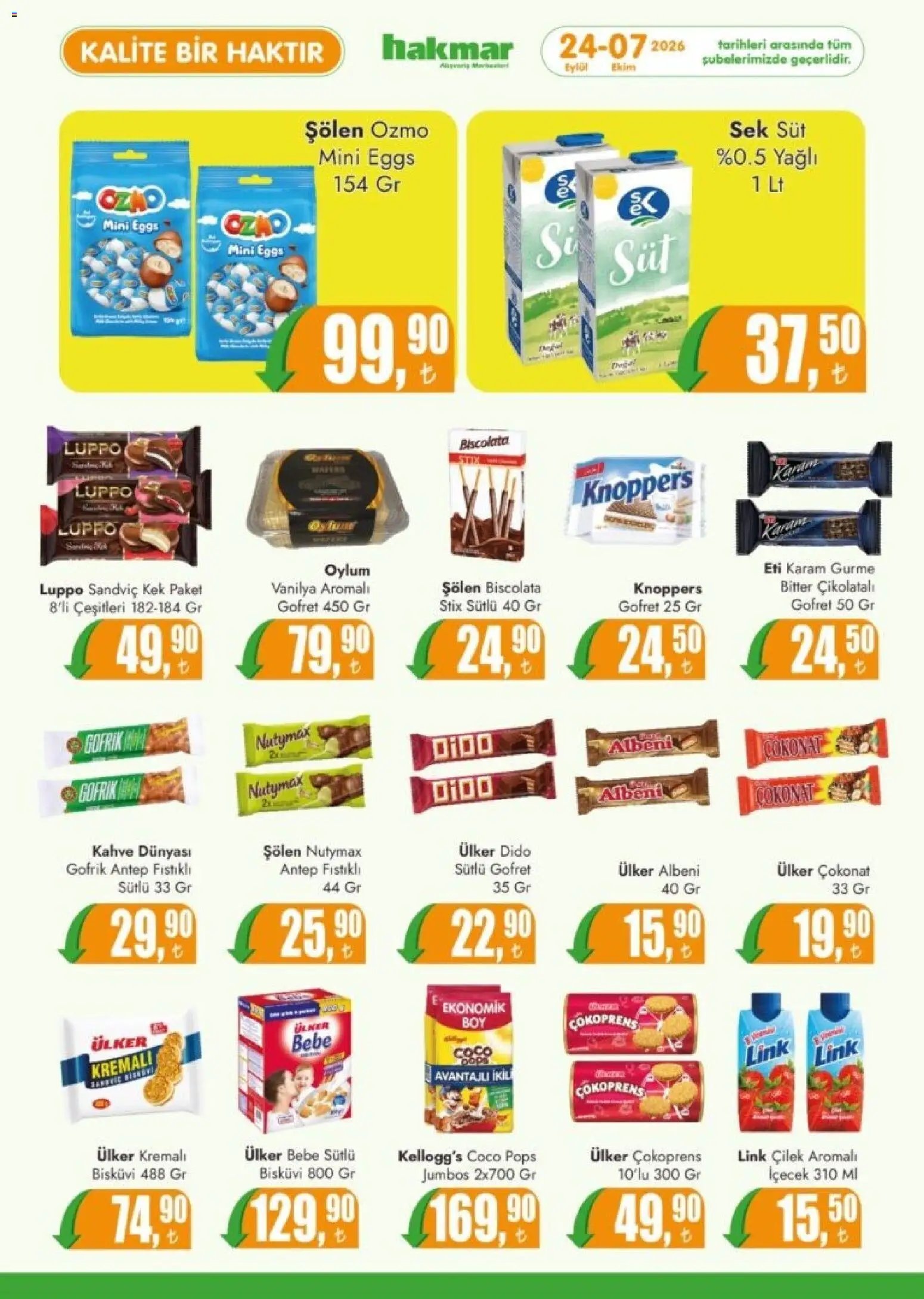Hakmar - İndirim
