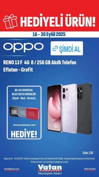 Vatan Bilgisayar Hediyeli Ürün!