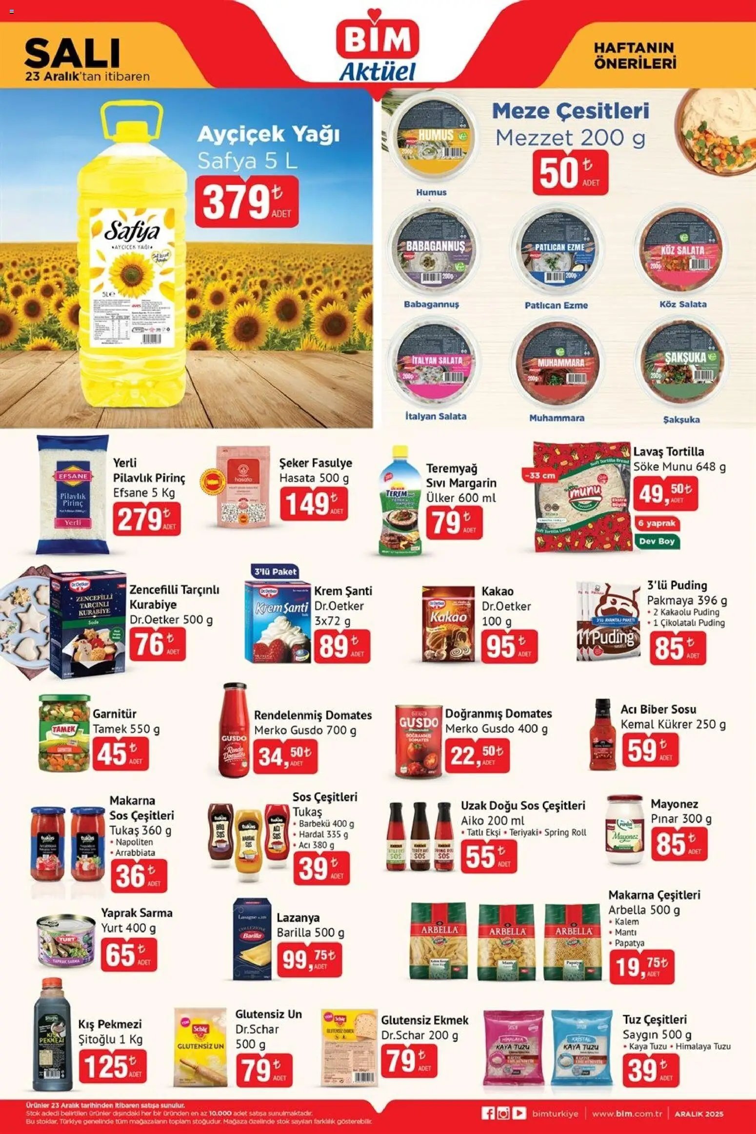 BİM Katalog Salı
