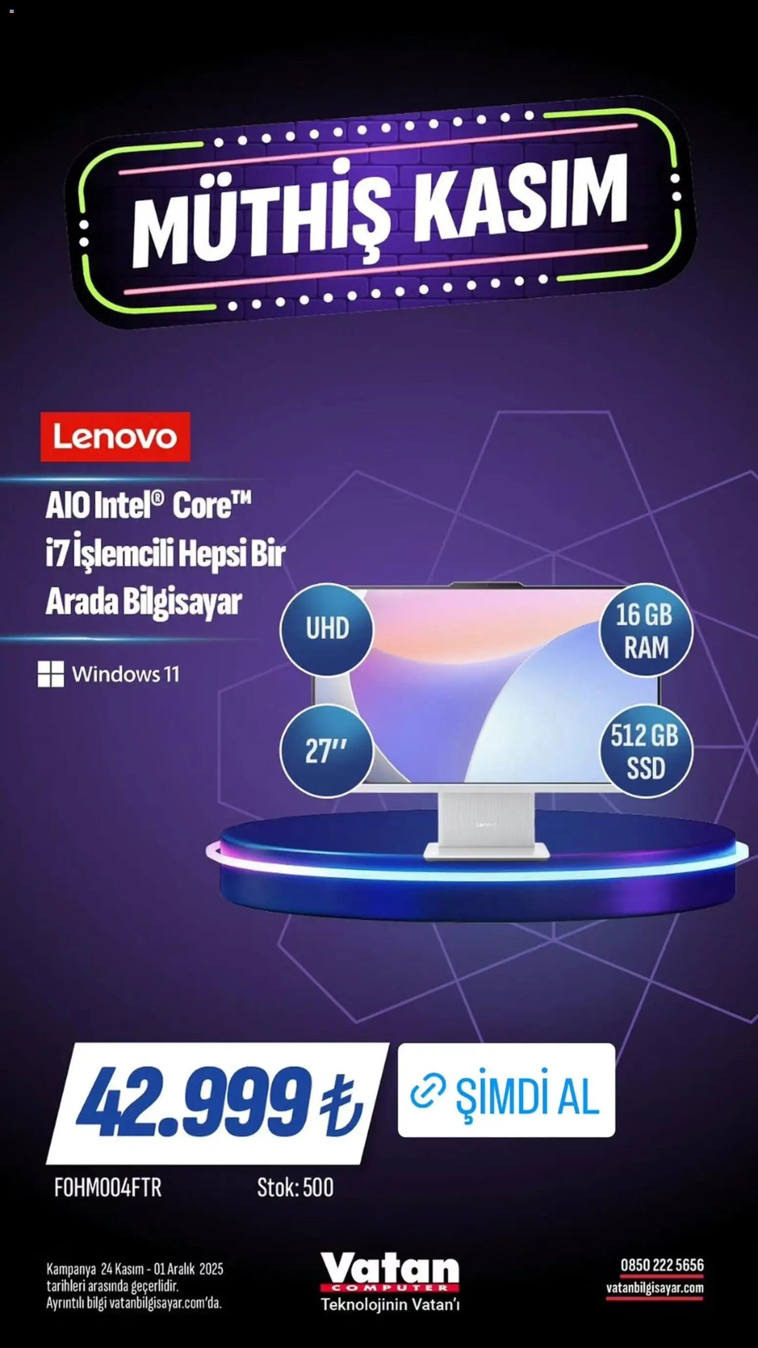 Vatan Bilgisayar Black Friday