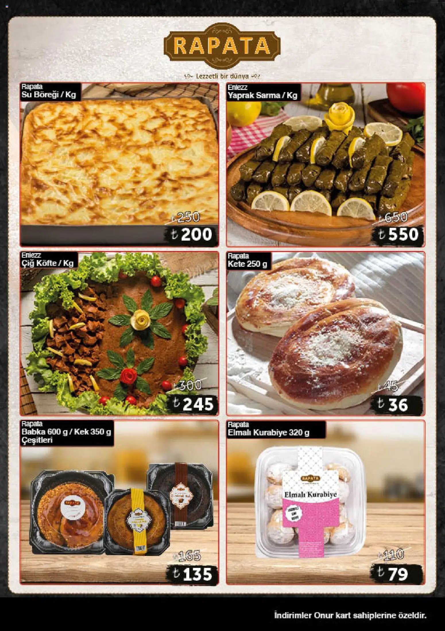 Onur Market - Katalog Gurme