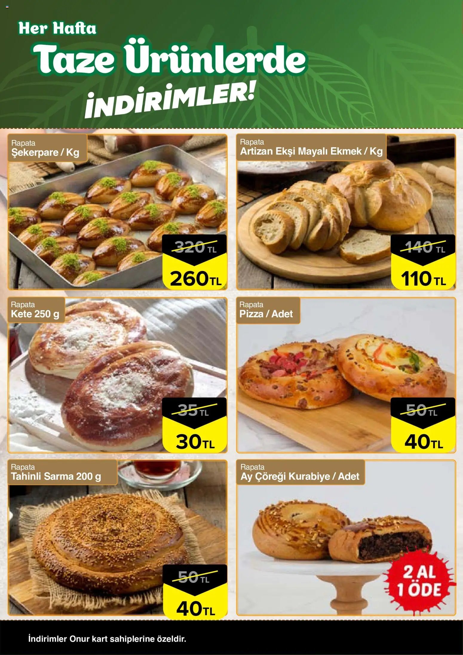 Onur Market - Taze Ürünlerde İndirimler Bursa