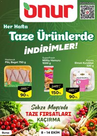 Onur Market - Taze Ürünlerde İndirimler Bursa