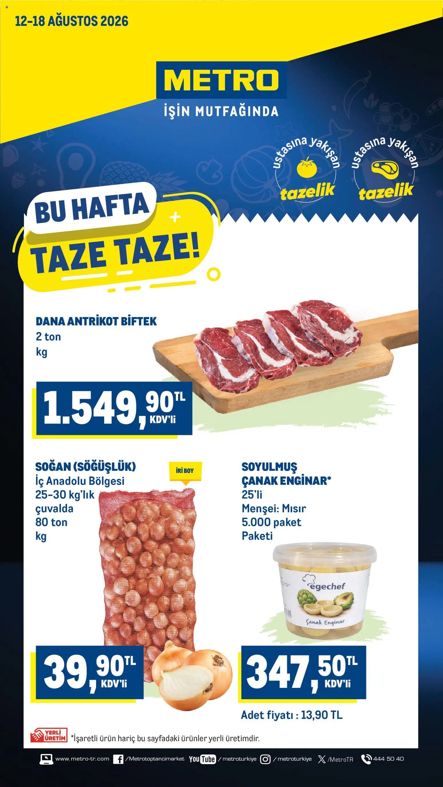 Metro - Taze Ürünler