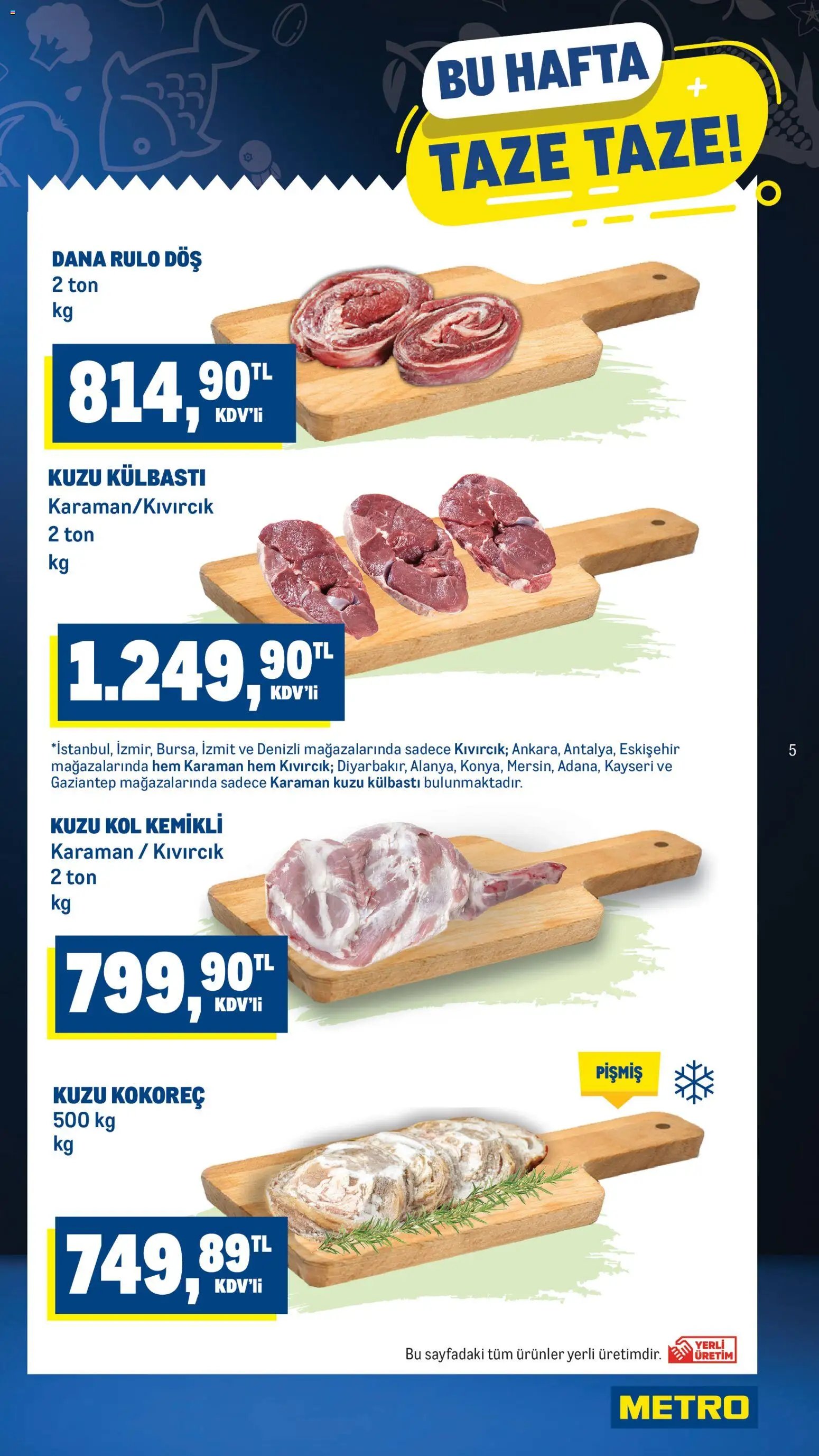 Metro - Taze Ürünler