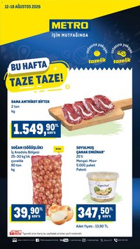 Metro - Taze Ürünler