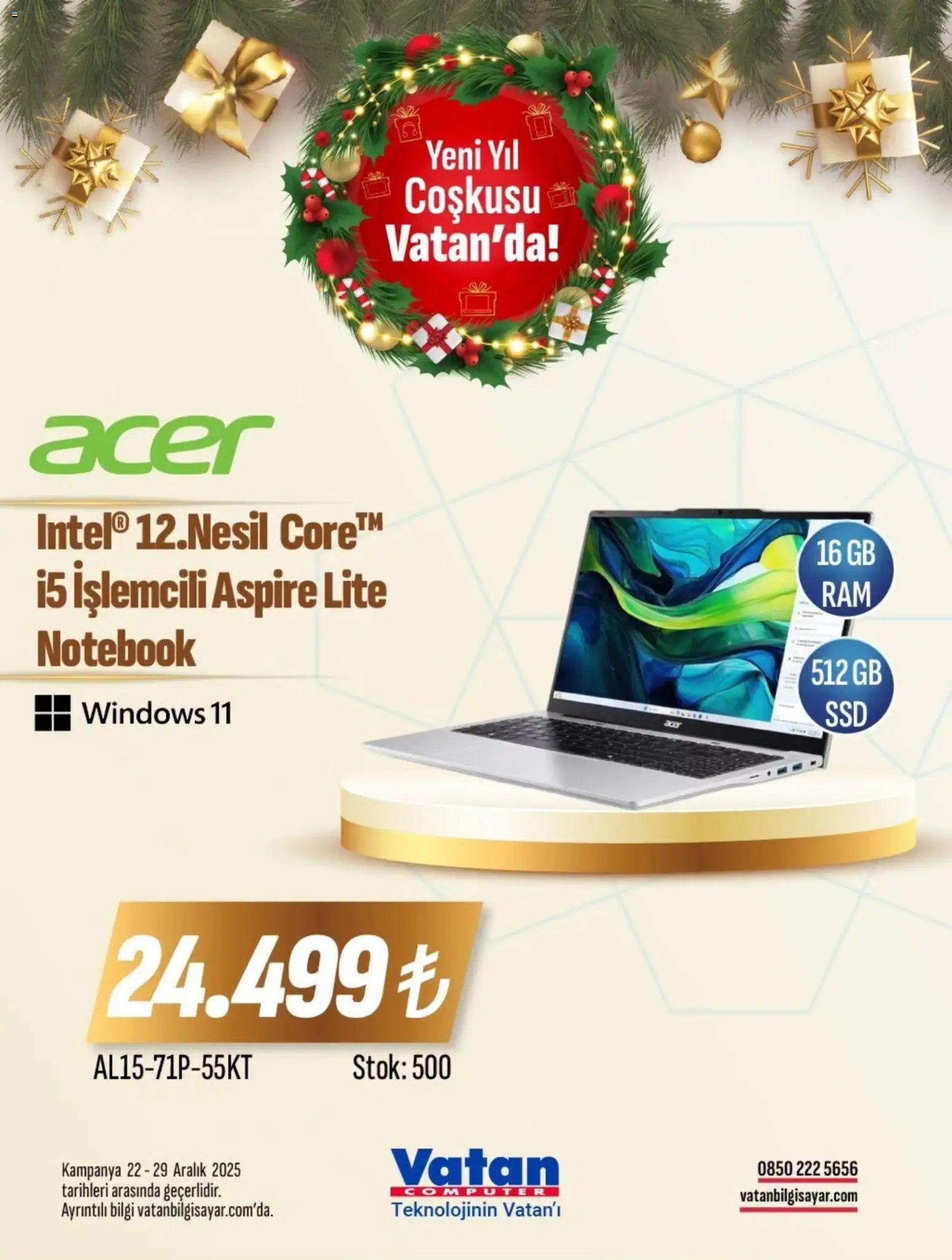 Vatan Bilgisayar İndirim