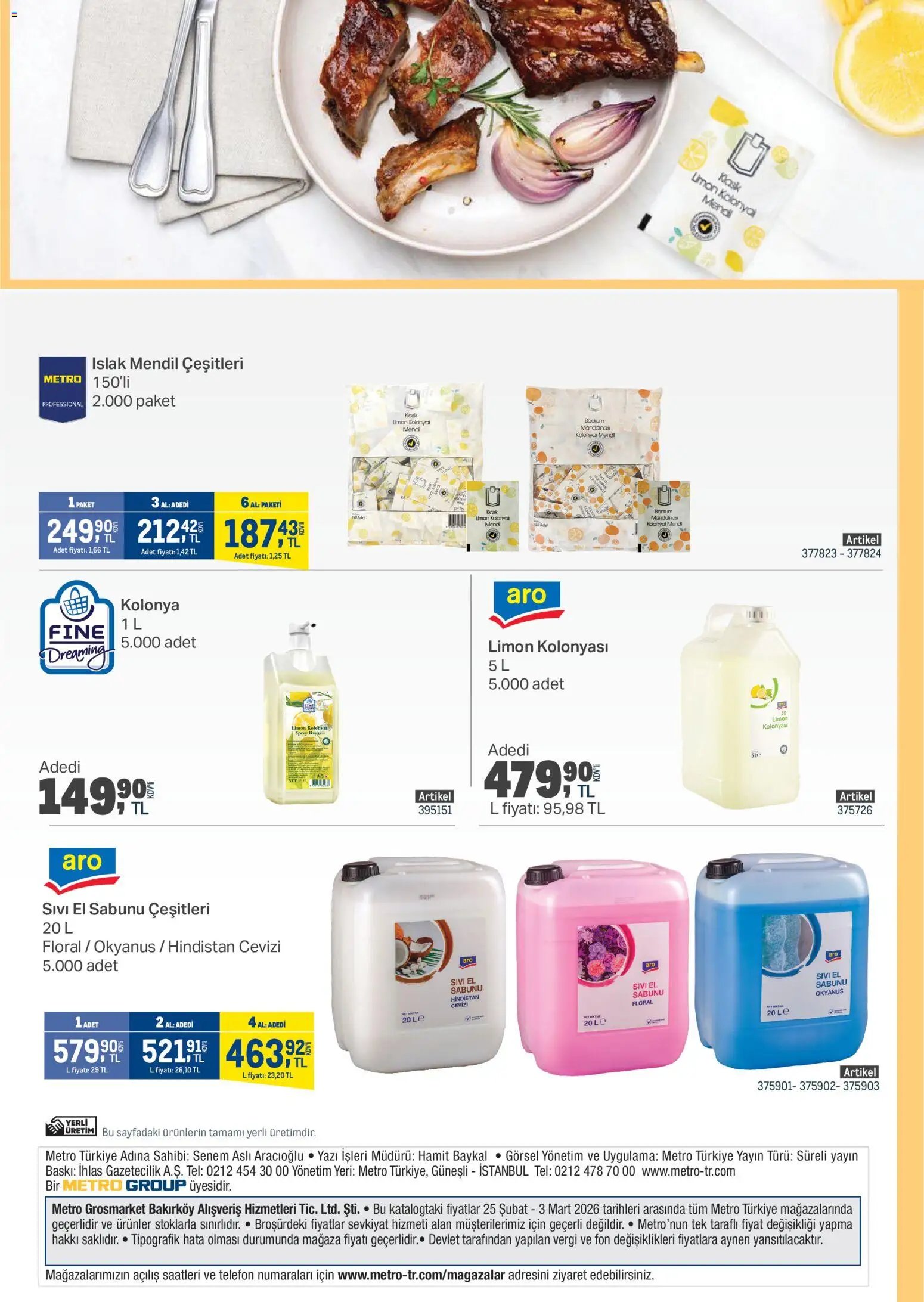 Metro - Et & Tavuk & Köfte Restoranları