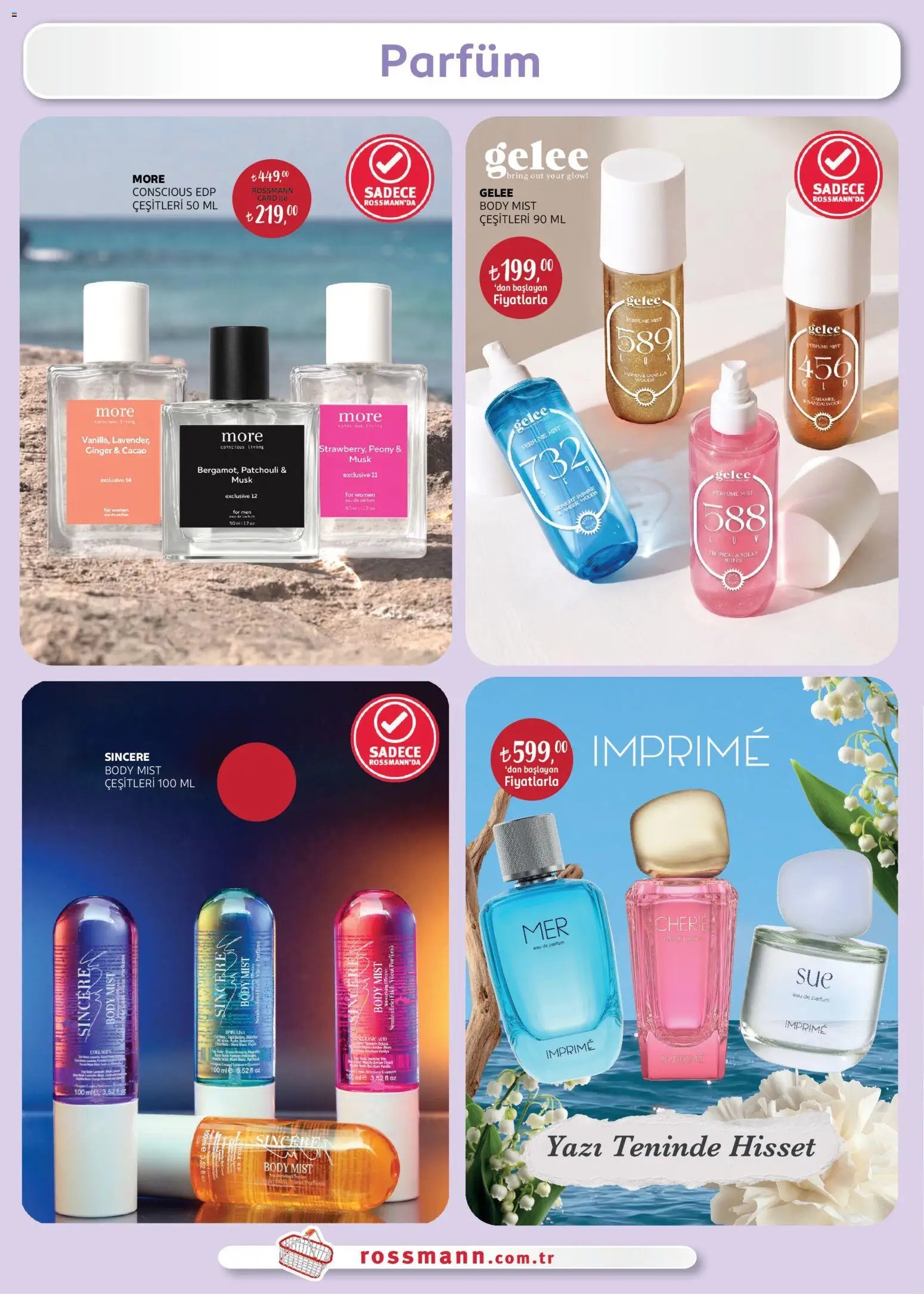 Rossmann - Ağustos Kişisel Bakım Kataloğu