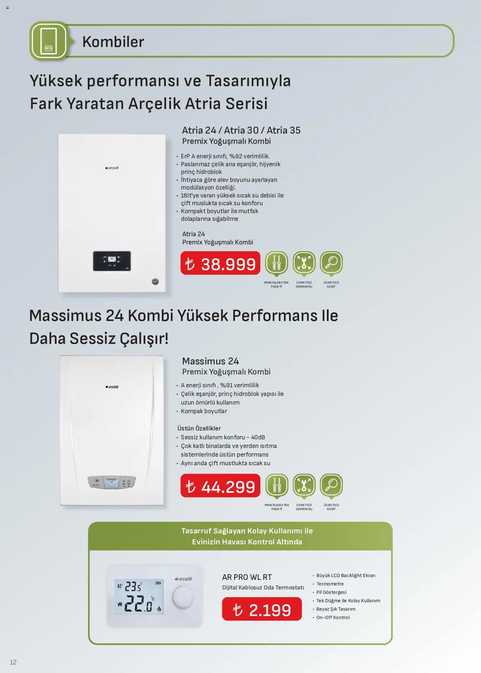 Arçelik - Arçelik İklimlendirme Kataloğu