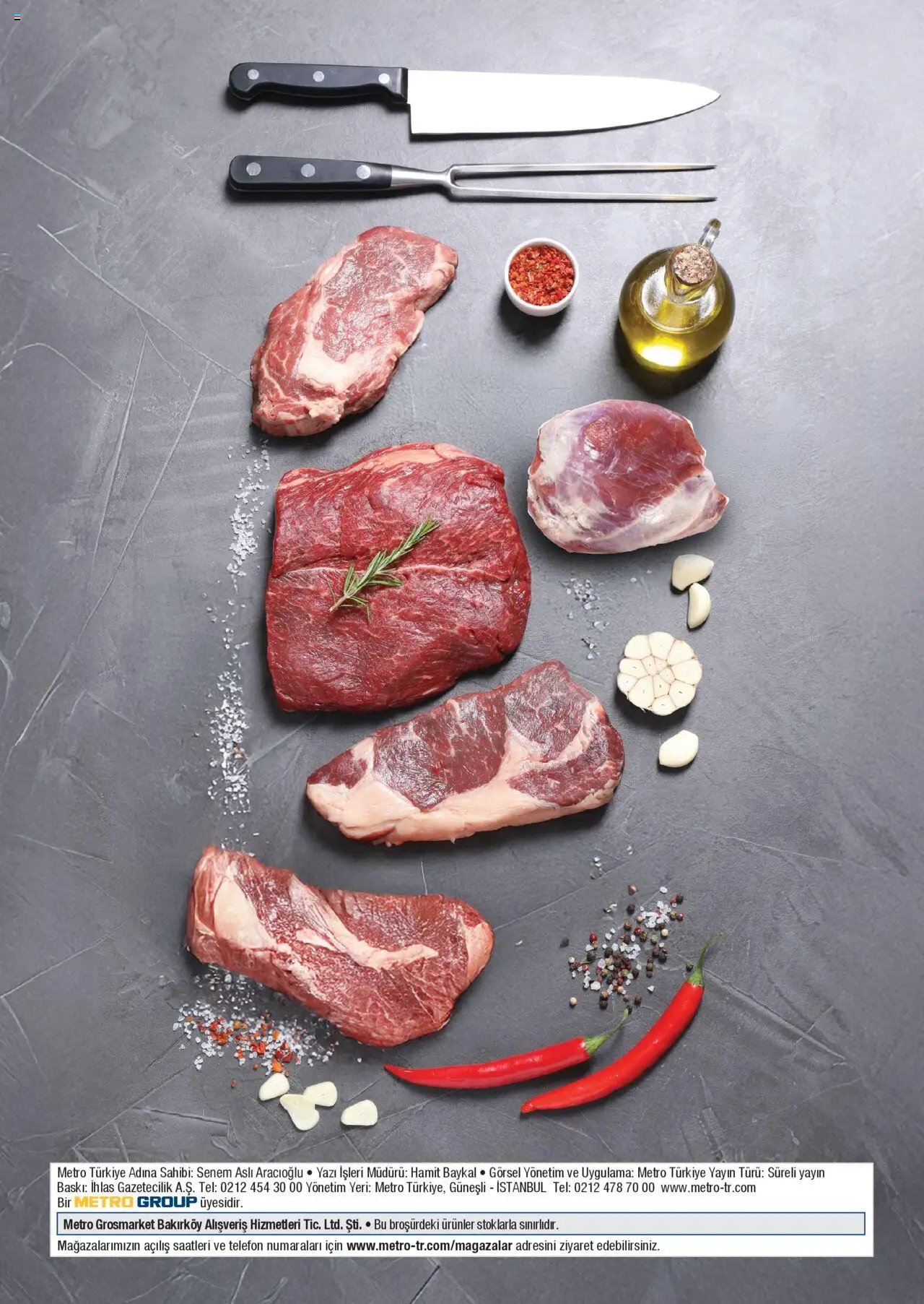 Metro Chef TT Dana Et Ürünleri