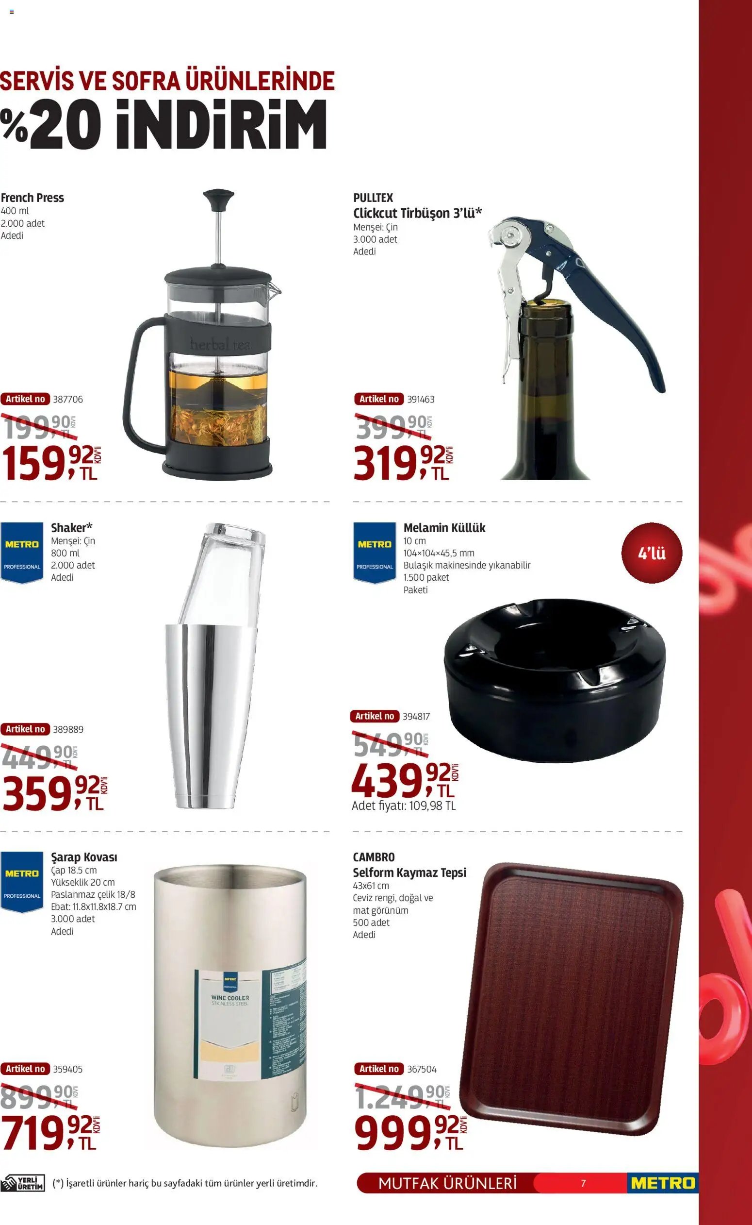 Metro - İndirim Festivali Kataloğu